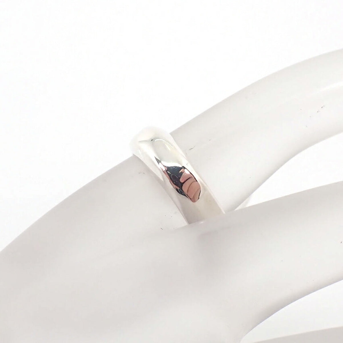 Tiffany Sterling Silver 925 Band Ring (Pre-Owned)