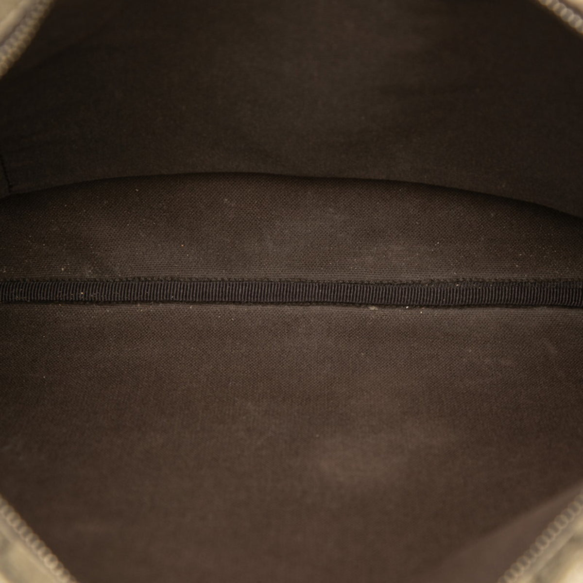Gucci Beige Brown Pvc Shoulder Bag (Pre-Owned)