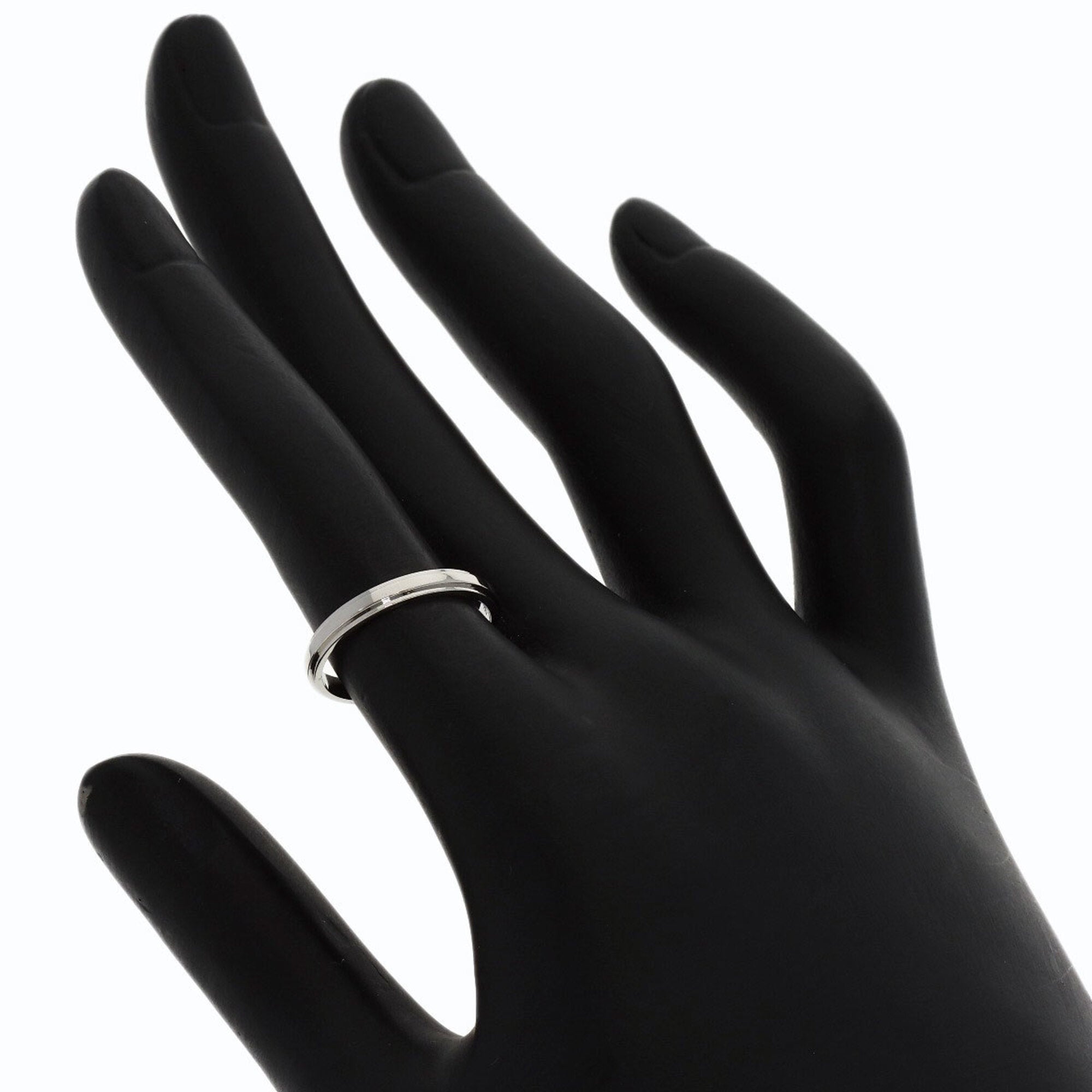 Cartier Platinum 950 Band Ring (Pre-Owned)