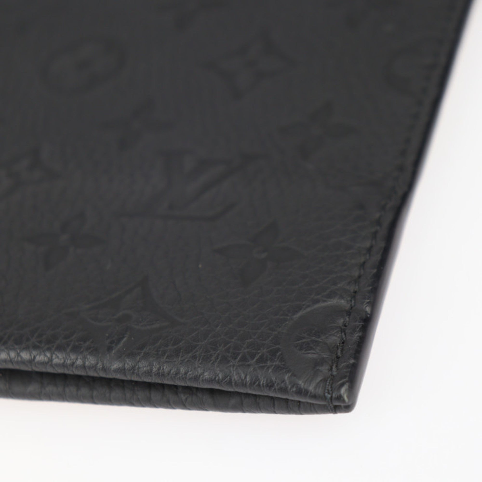 Louis Vuitton Black Brown Monogram Monogram Monogram Empreinte Clutch Bag Pouch Shoulder Bag (Pre-Owned)