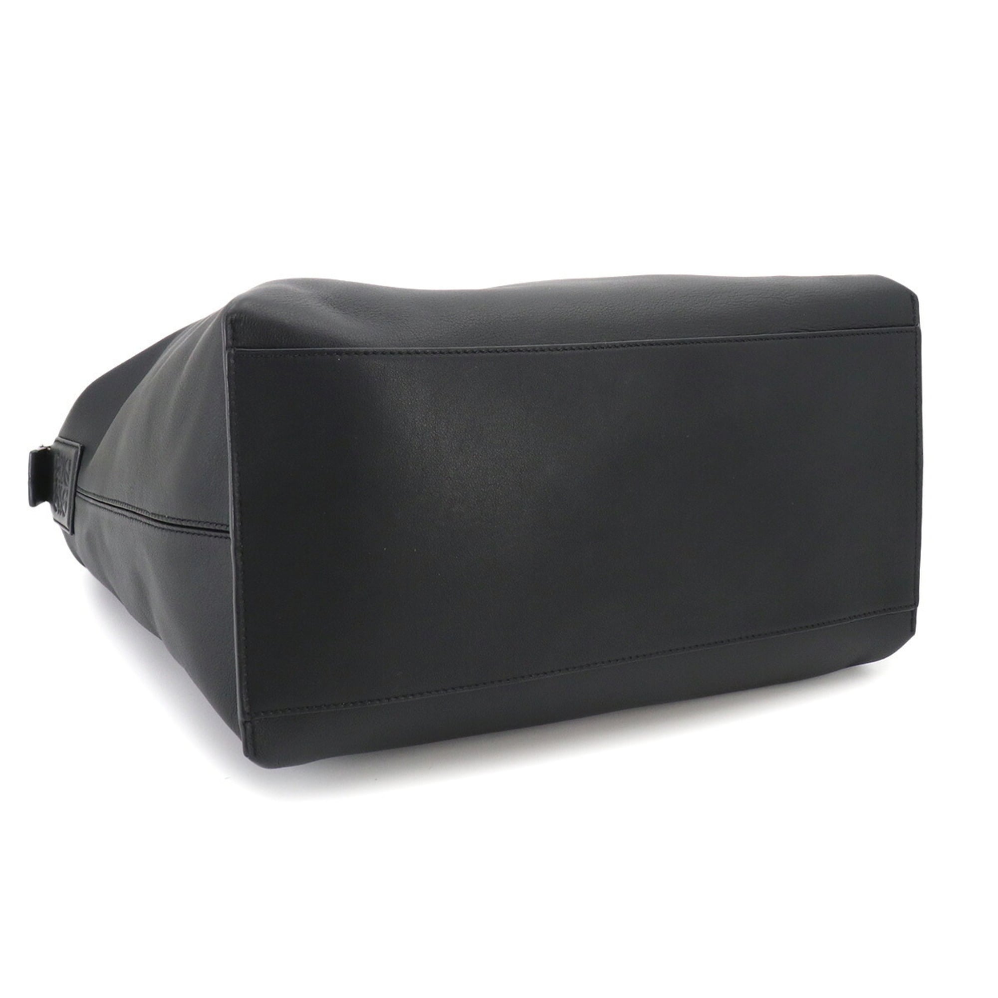 Loewe Black Leather Handbag Shoulder Bag Sling Bag (Pre-Owned)