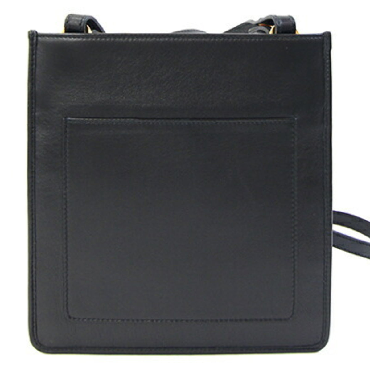 Miu Miu Matelasse Black Leather Pochette Shoulder Bag (Pre-Owned)