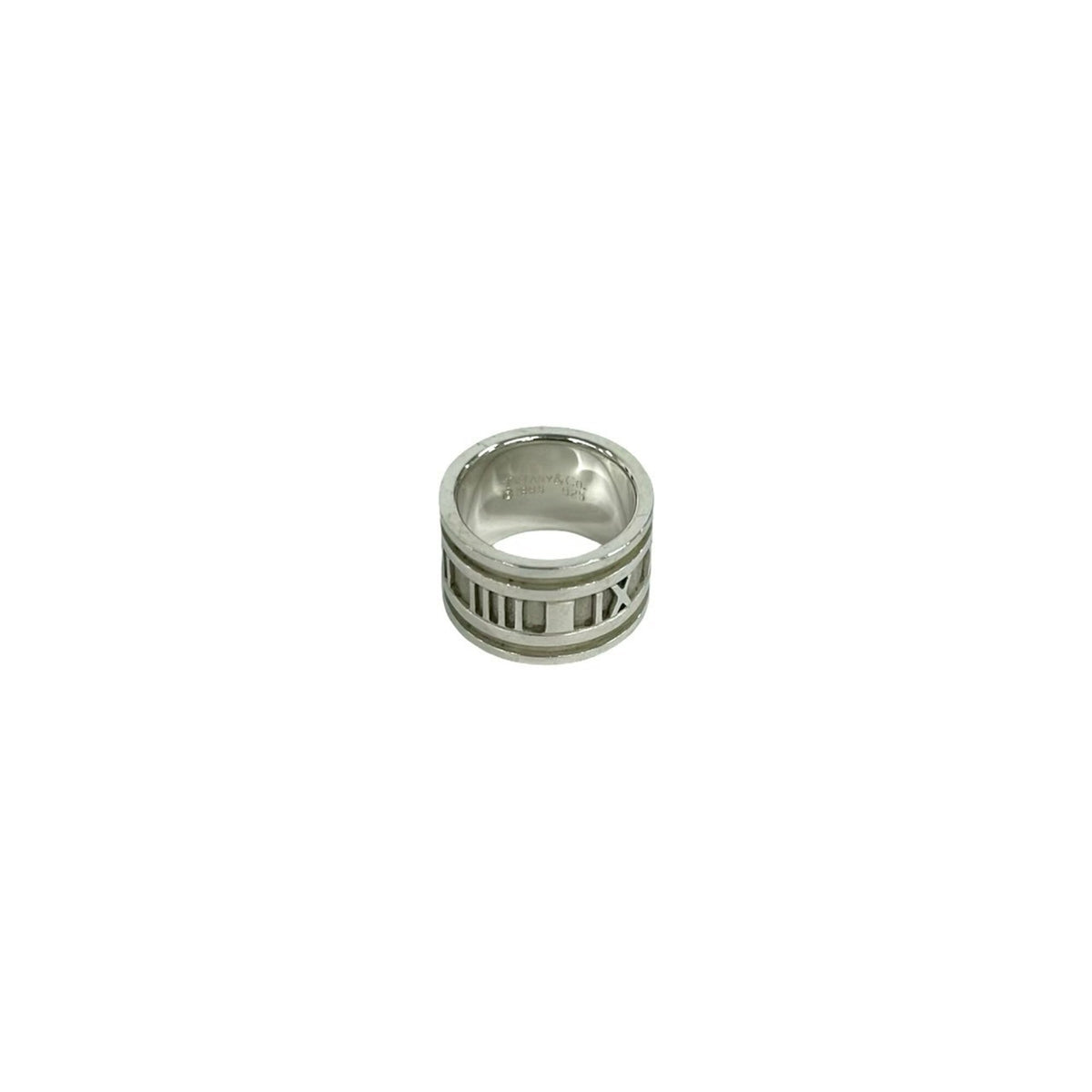 Tiffany Silver Silver 925 Band Ring (Pre-Owned)