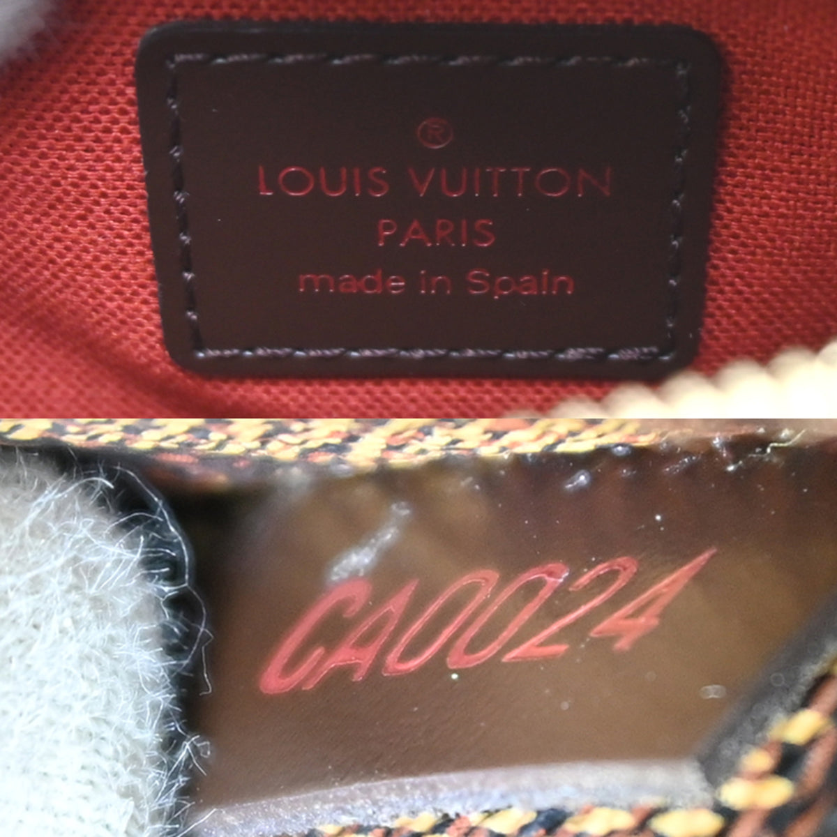 Louis Vuitton Brown Damier Canvas Sling Bag (Pre-Owned)