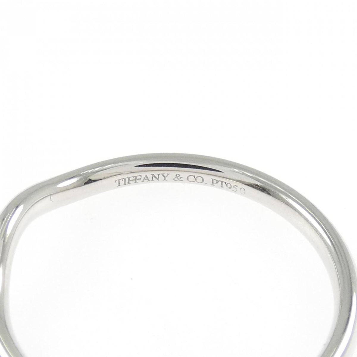 Tiffany Platinum 950 Band Ring (Pre-Owned)
