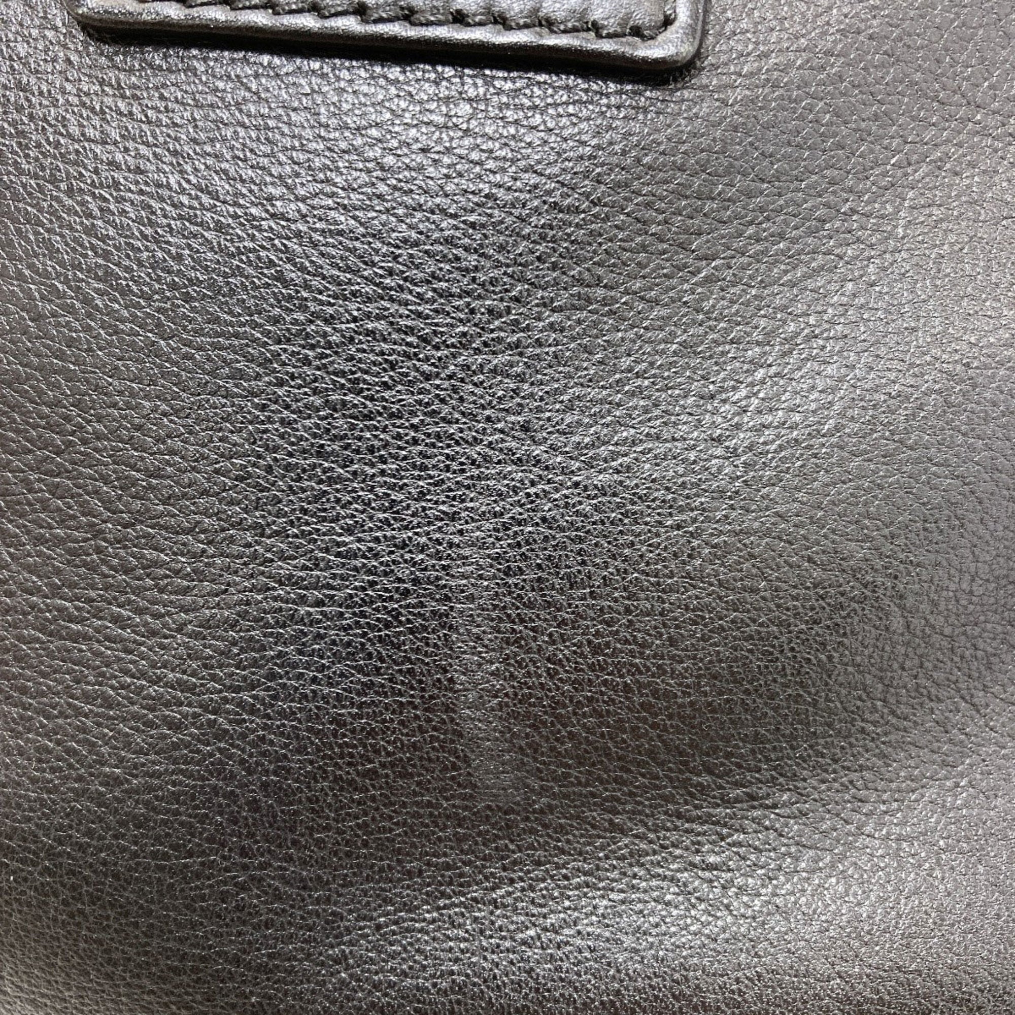 Loewe Amazona Black Leather Handbag (Pre-Owned)