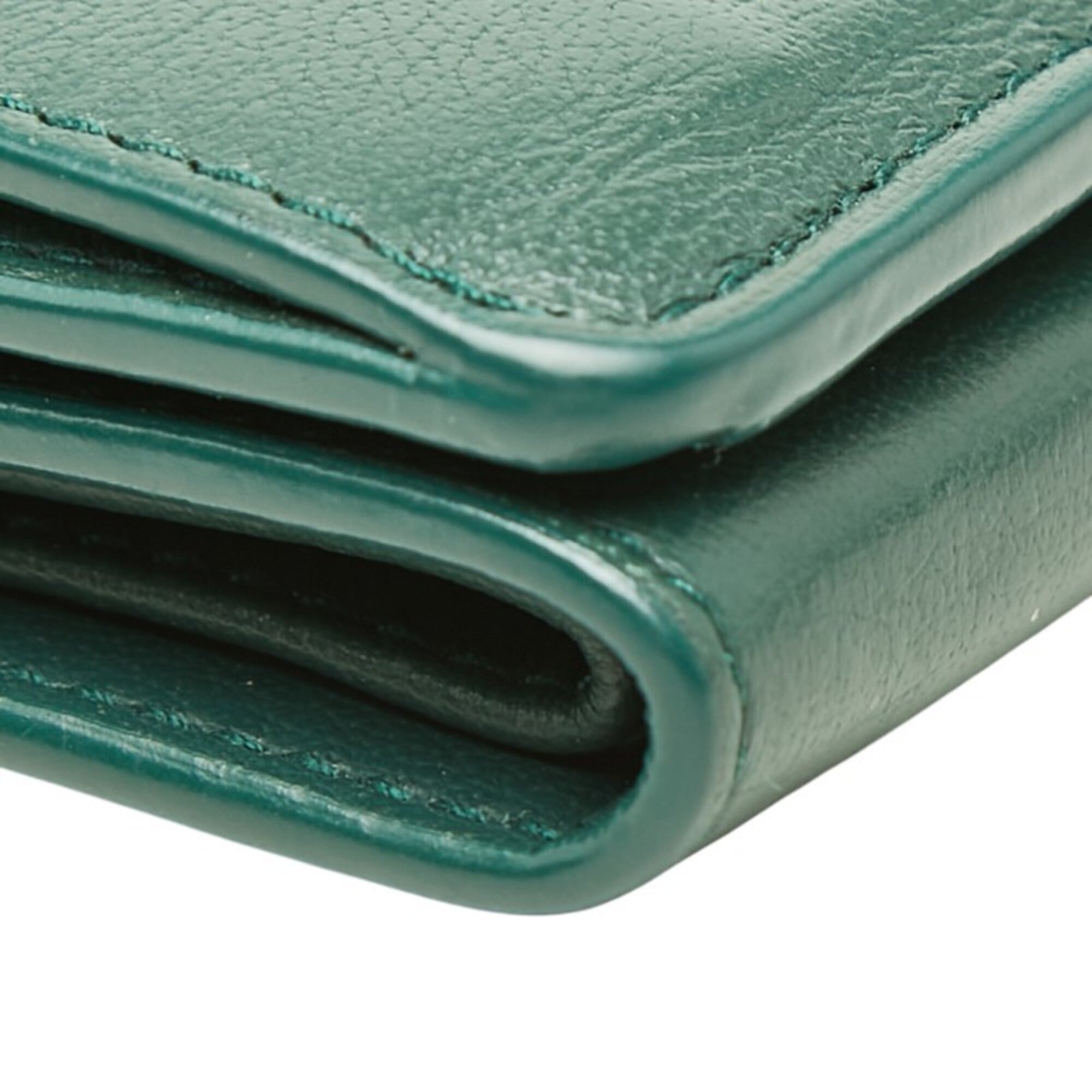 Balenciaga Green Paper Wallet (Tri-Fold) (Pre-Owned)