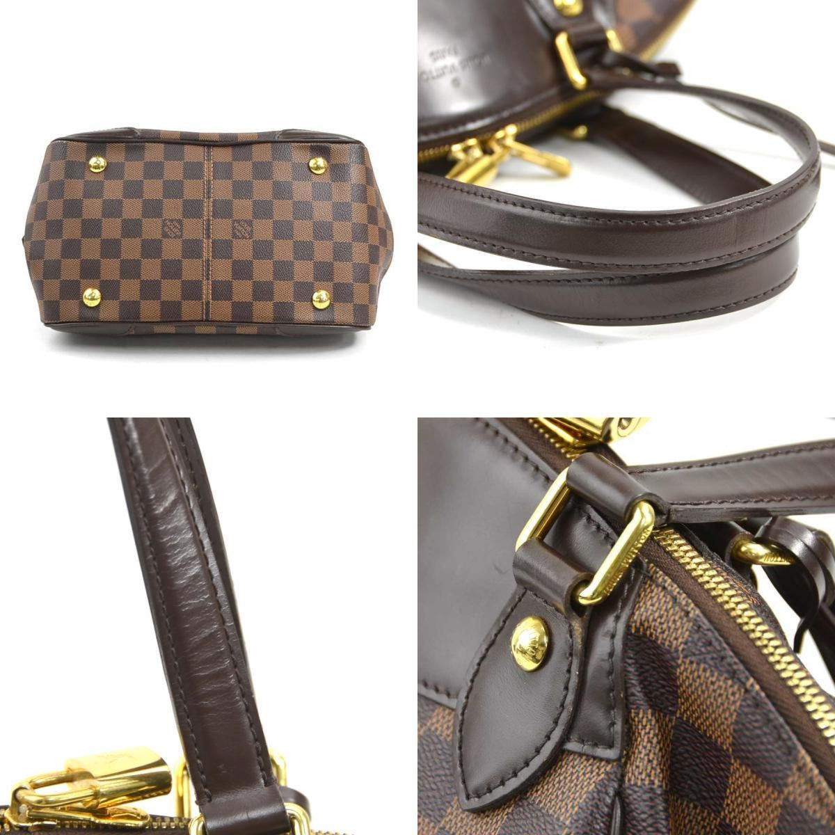 Louis Vuitton Brown Damier Canvas Damier Canvas Handbag (Pre-Owned)