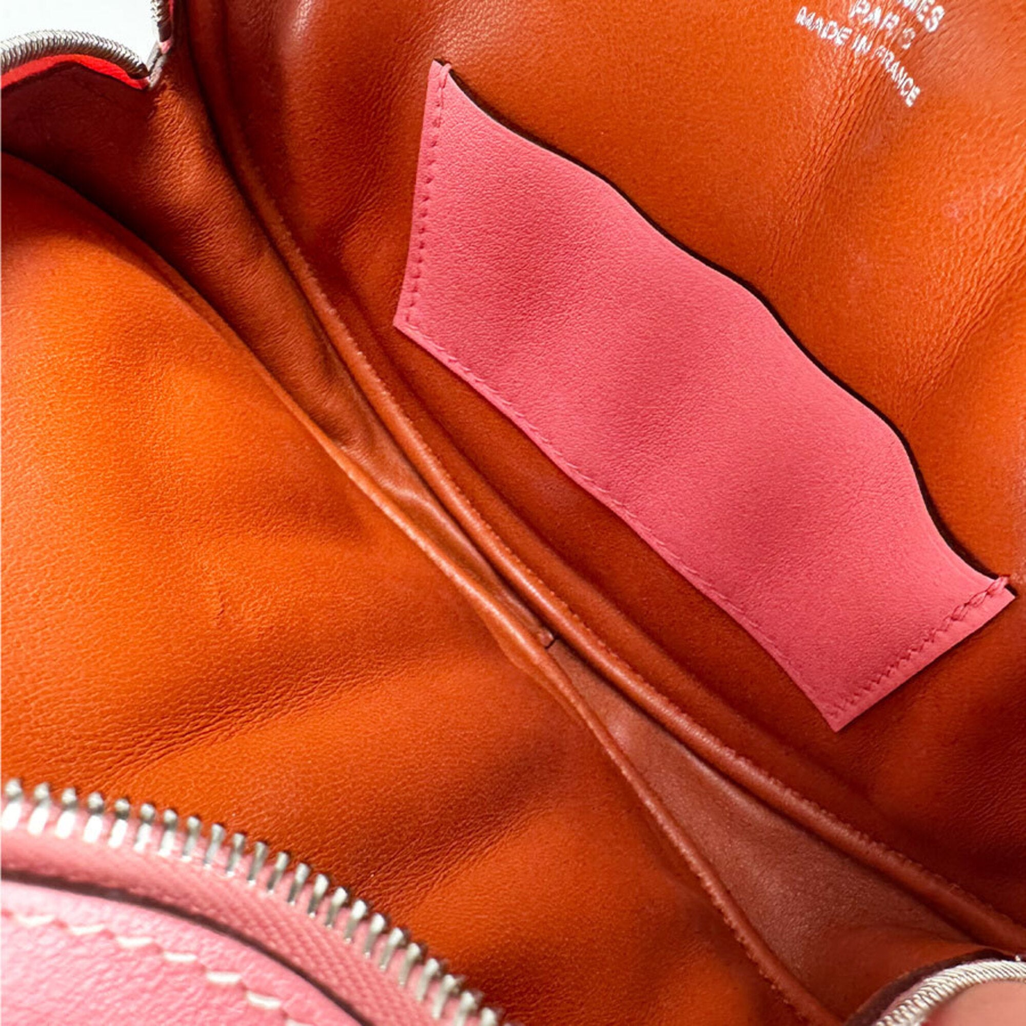 Hermes Pink Swift Leather Shoulder Bag (Pre-Owned)