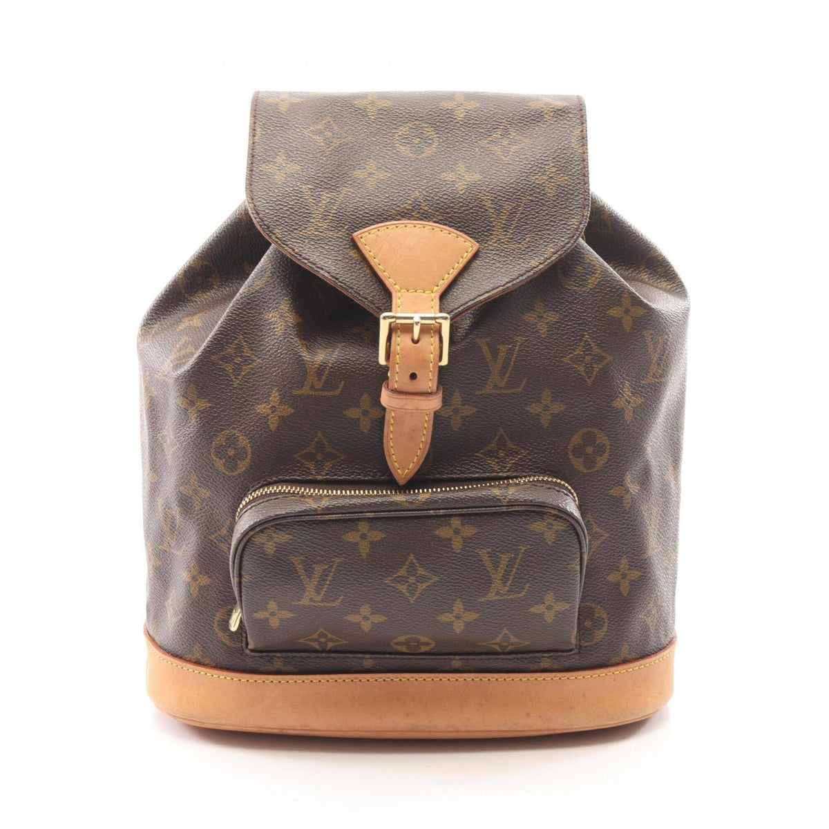 Louis Vuitton Brown Monogram Monogram Leather Backpack (Pre-Owned)
