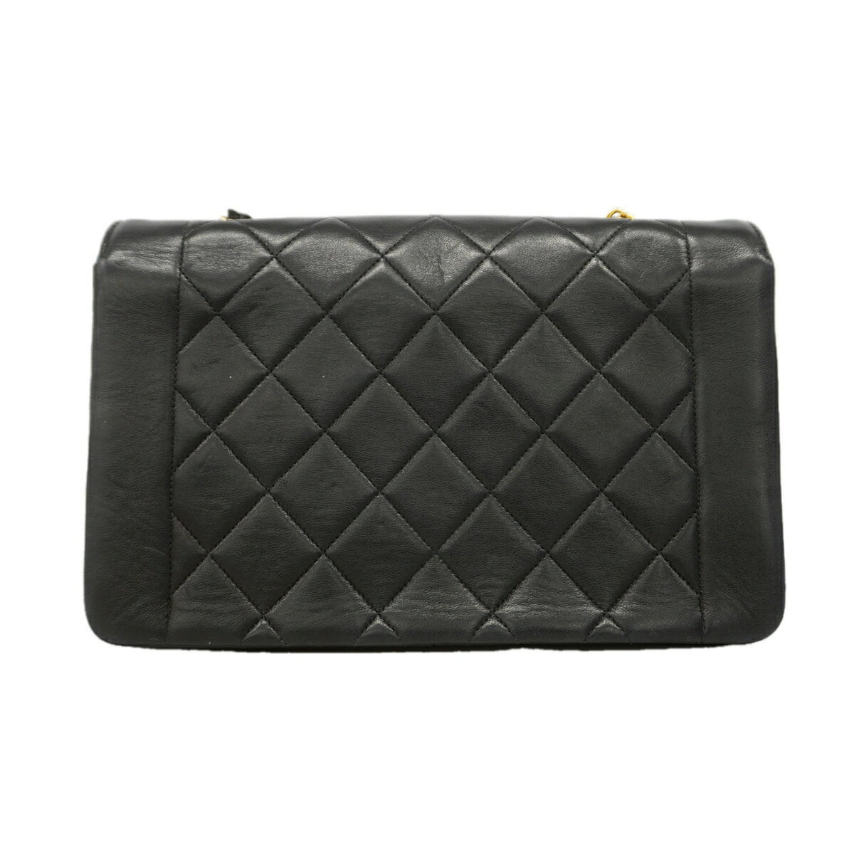 Chanel Black Leather Shoulder Bag (Pre-Owned)
