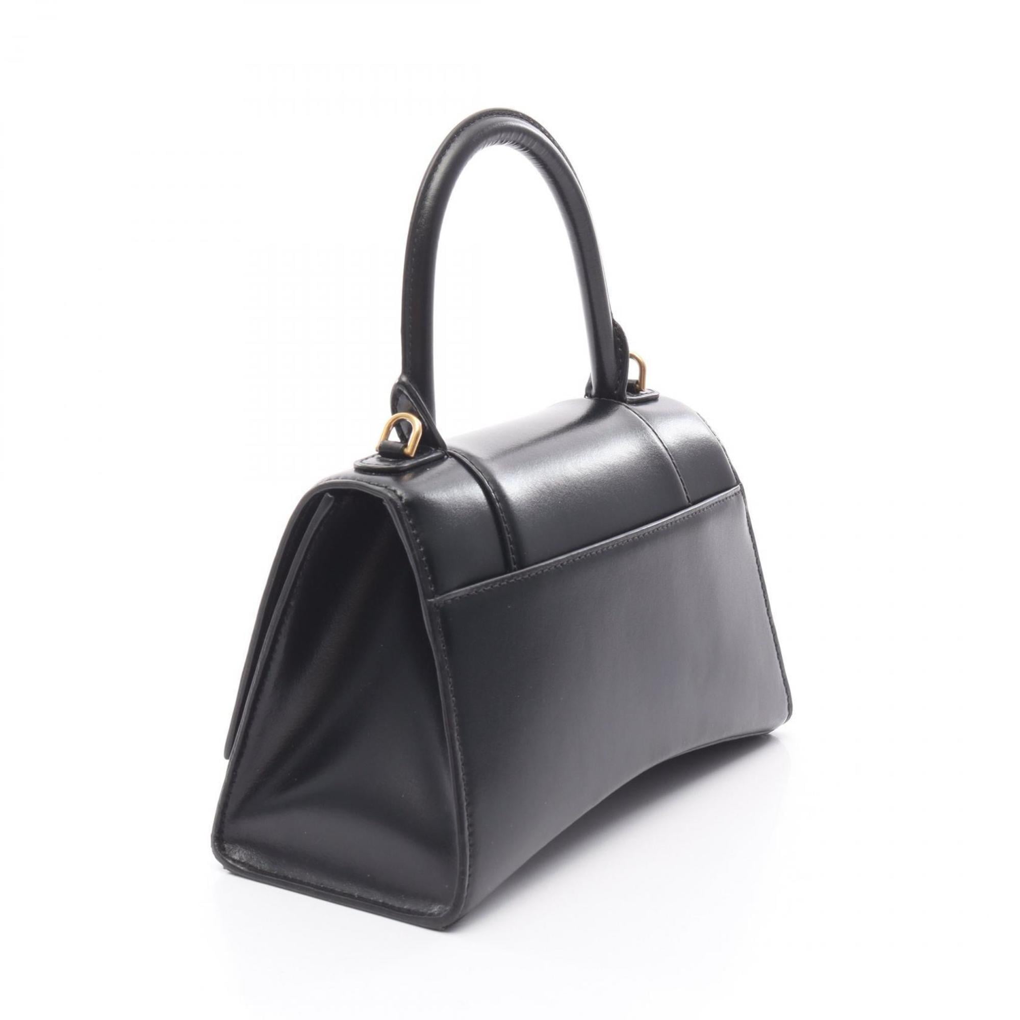 Balenciaga Black Leather Handbag (Pre-Owned)