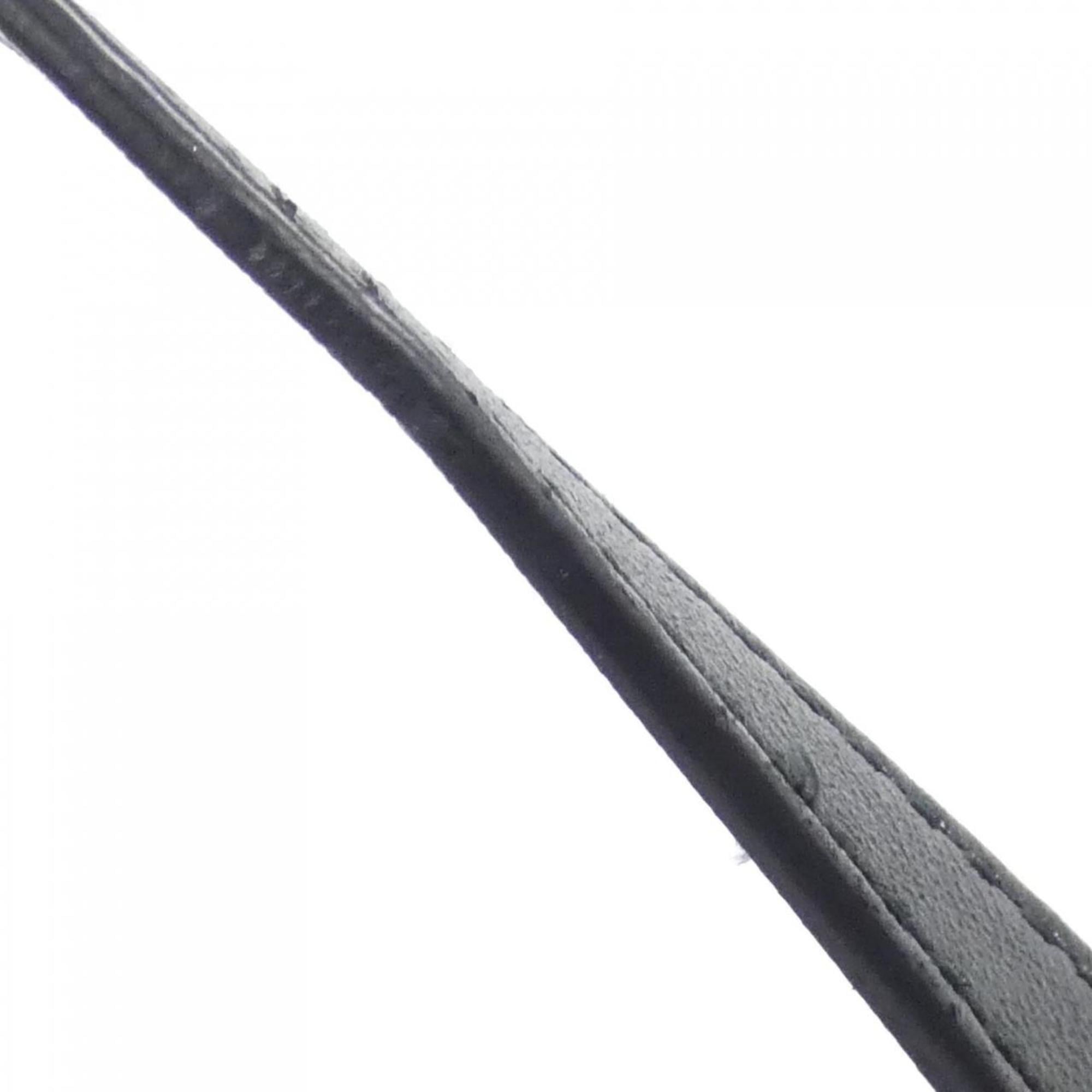 Gucci Black Leather Handbag Tote Bag (Pre-Owned)