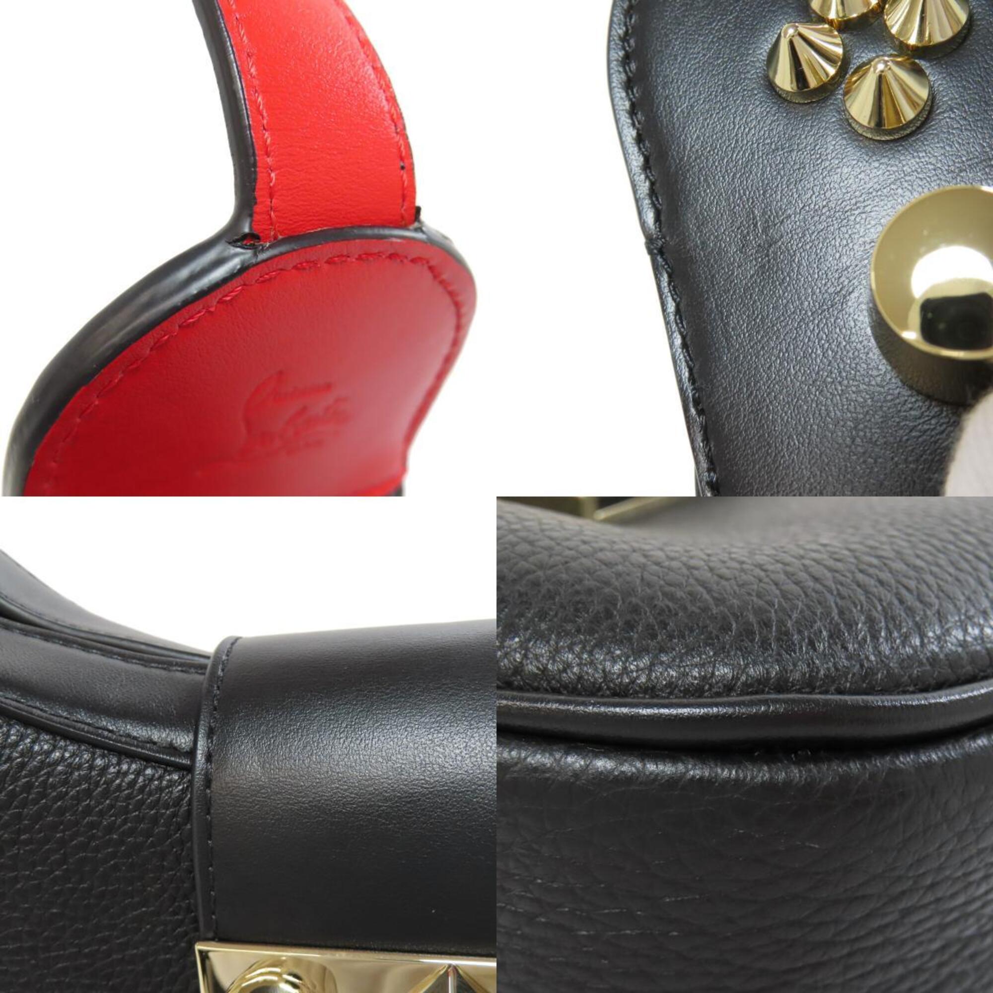Christian Louboutin Black Leather Handbag (Pre-Owned)