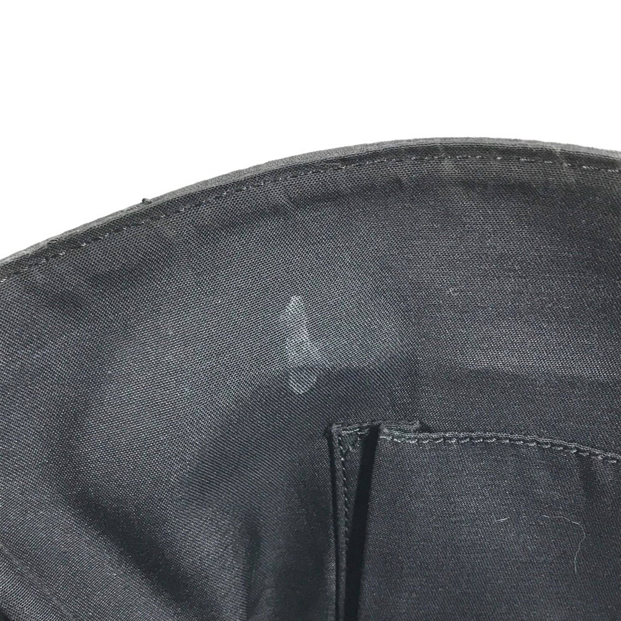 Gucci Black Nylon Leather Shoulder Bag (Pre-Owned)