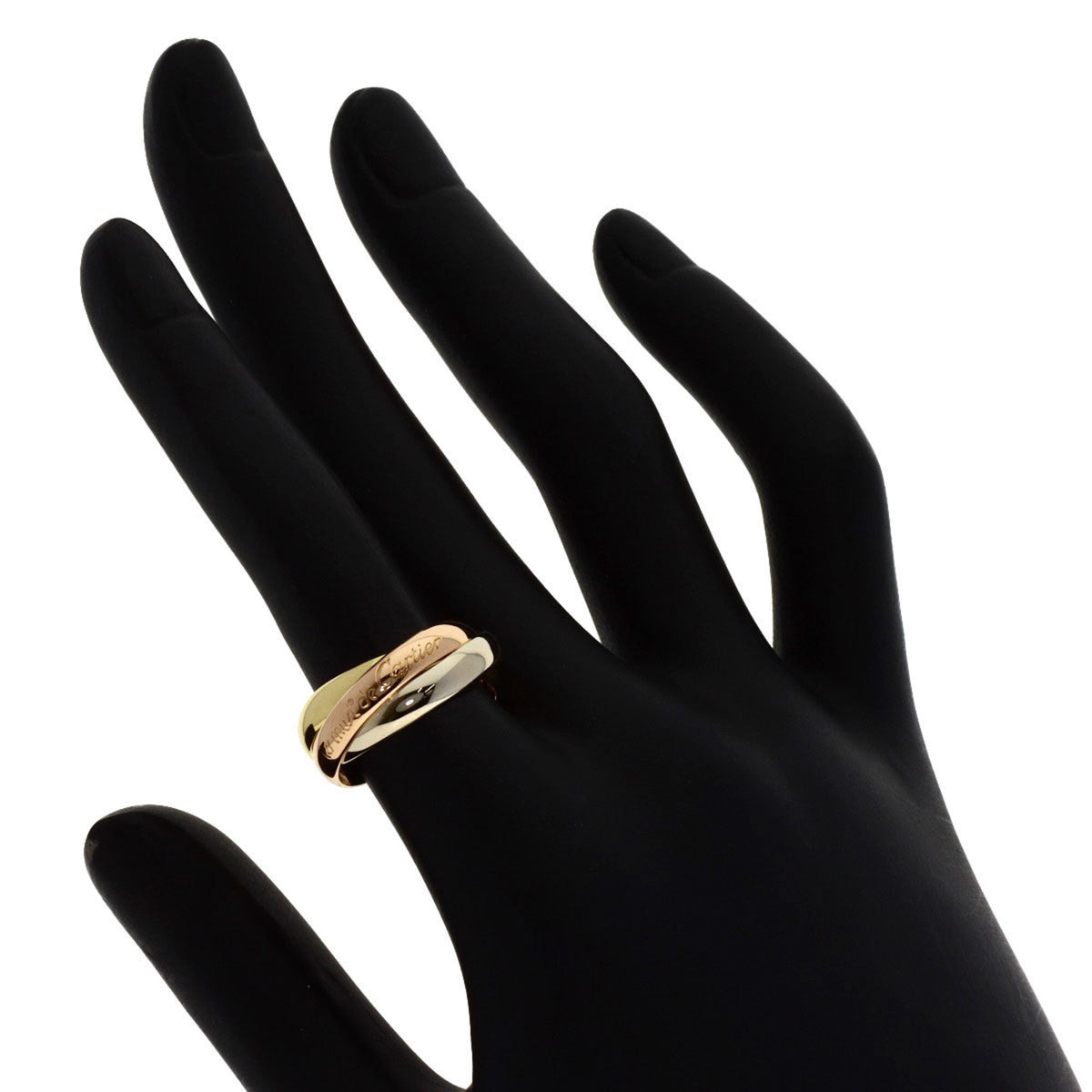 Cartier Yellow Gold (18K) Pink Gold (18K) White Gold (18K) Band Ring (Pre-Owned)