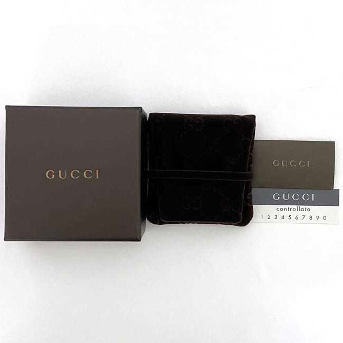 Gucci Silver 925 Band Ring (Pre-Owned)