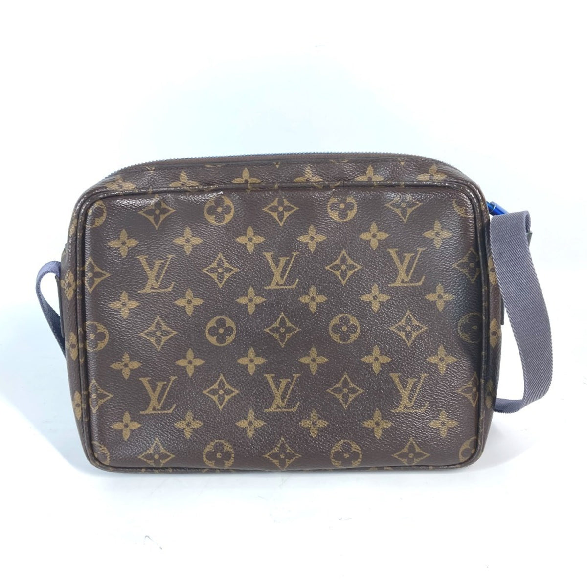 Louis Vuitton Brown Monogram Shoulder Bag Sling Bag (Pre-Owned)