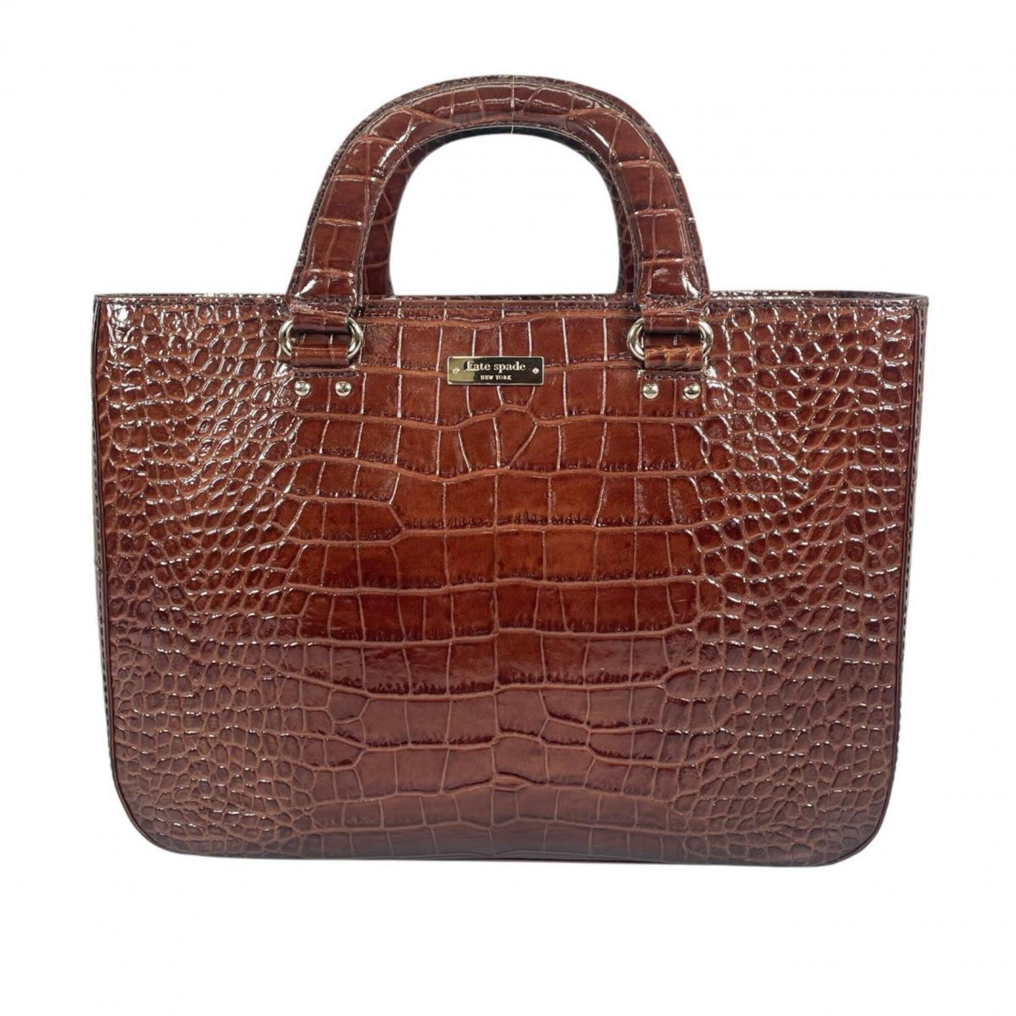 Kate Spade Brown Leather Handbag (Pre-Owned)