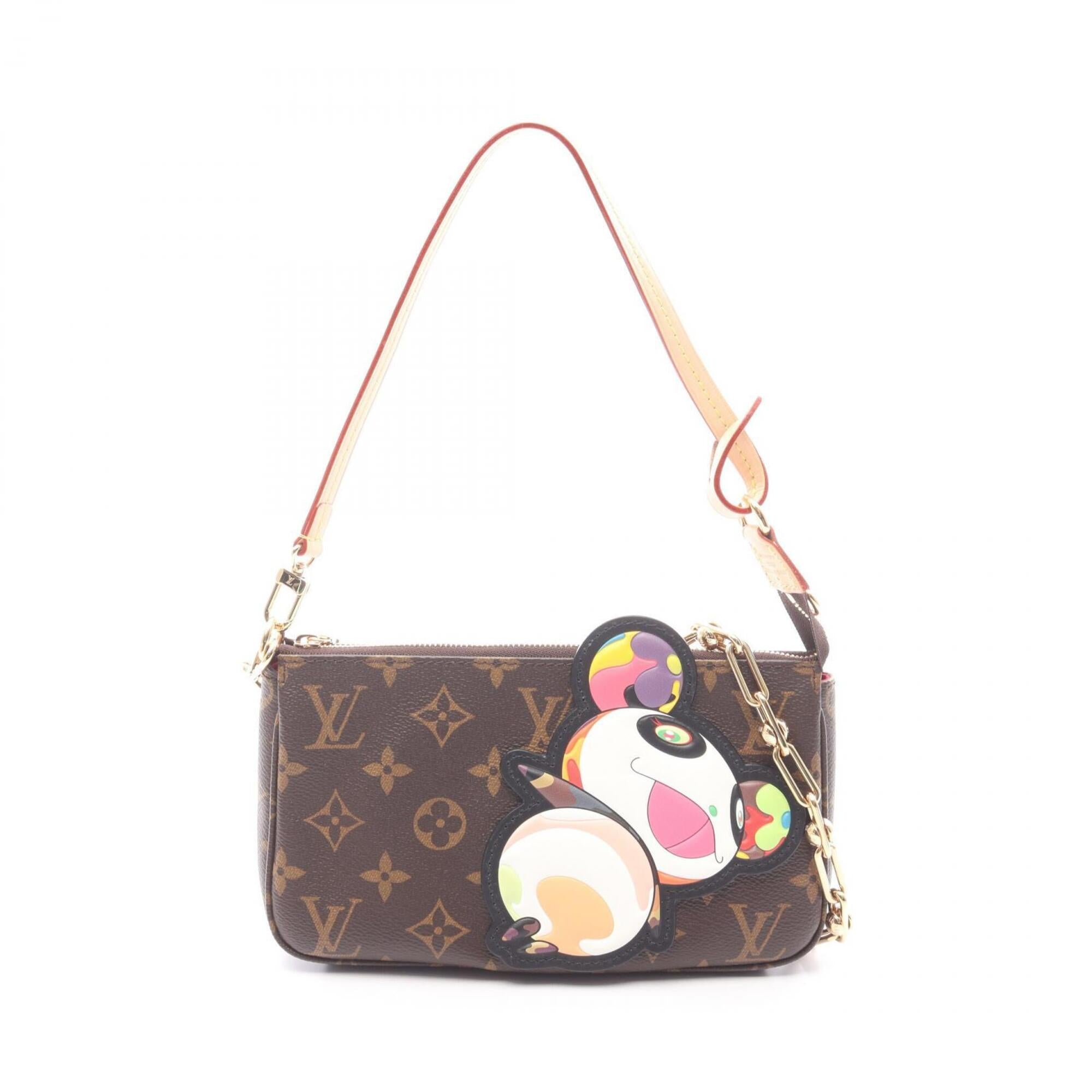 Louis Vuitton Brown Multi-Color Pvc Leather Handbag (Pre-Owned)