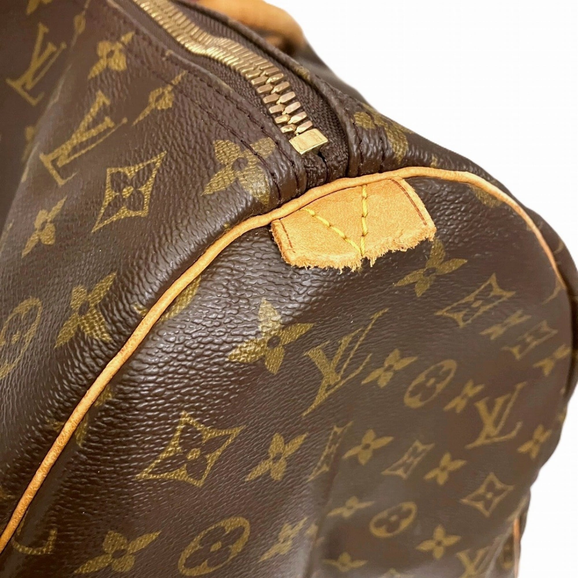 Louis Vuitton Brown Monogram Boston Bag (Pre-Owned)