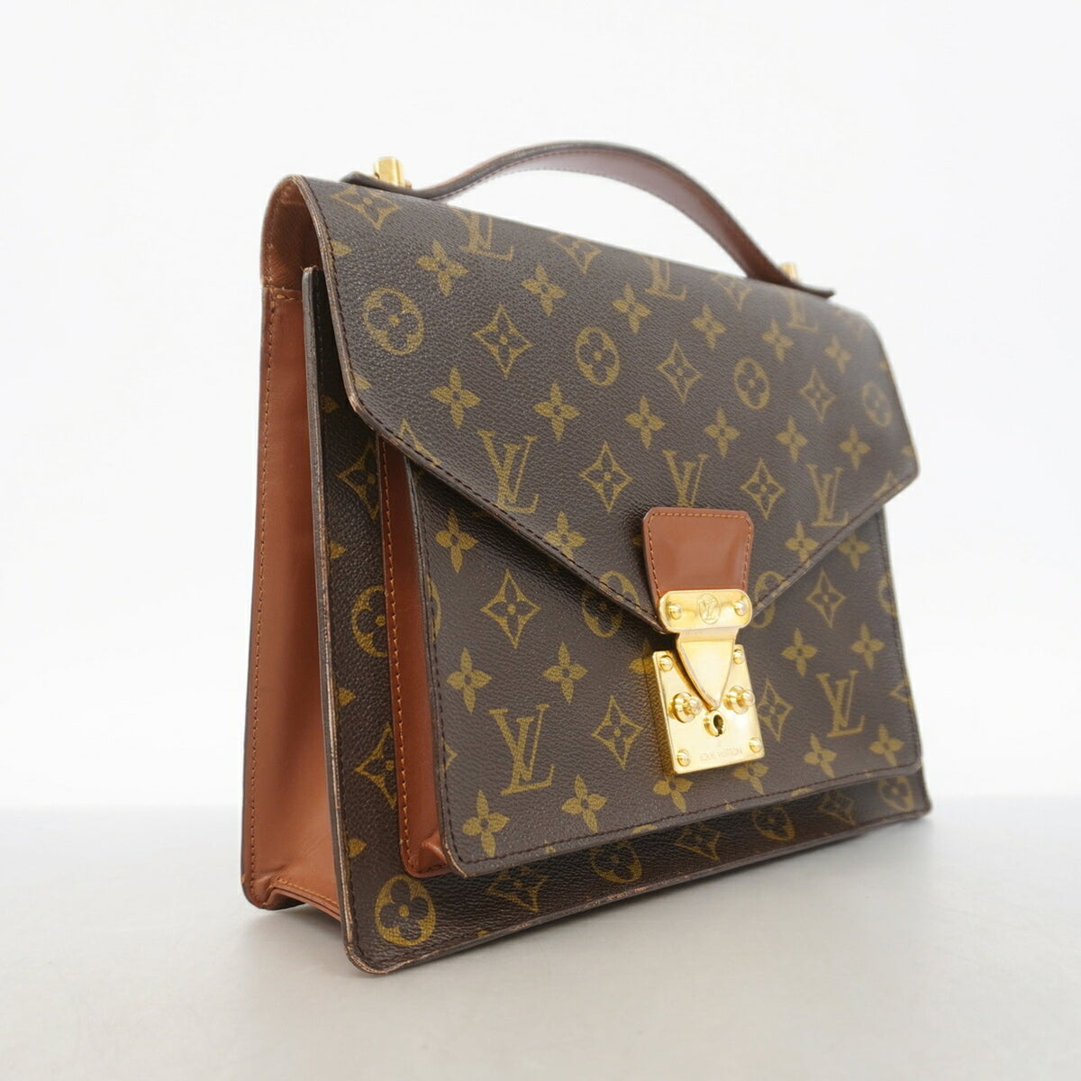 Louis Vuitton Brown Handbag (Pre-Owned)