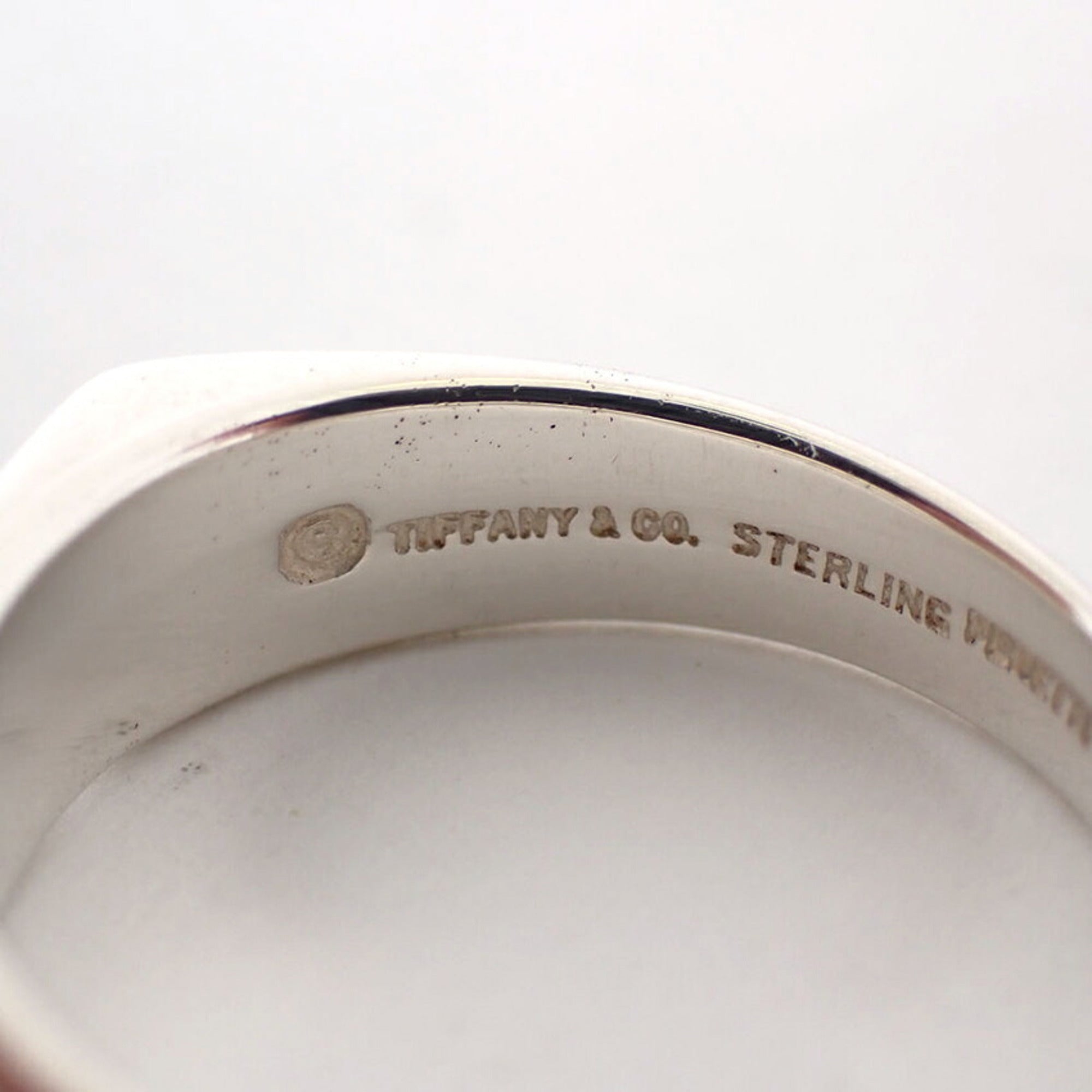 Tiffany Sterling Silver 925 Band Ring (Pre-Owned)