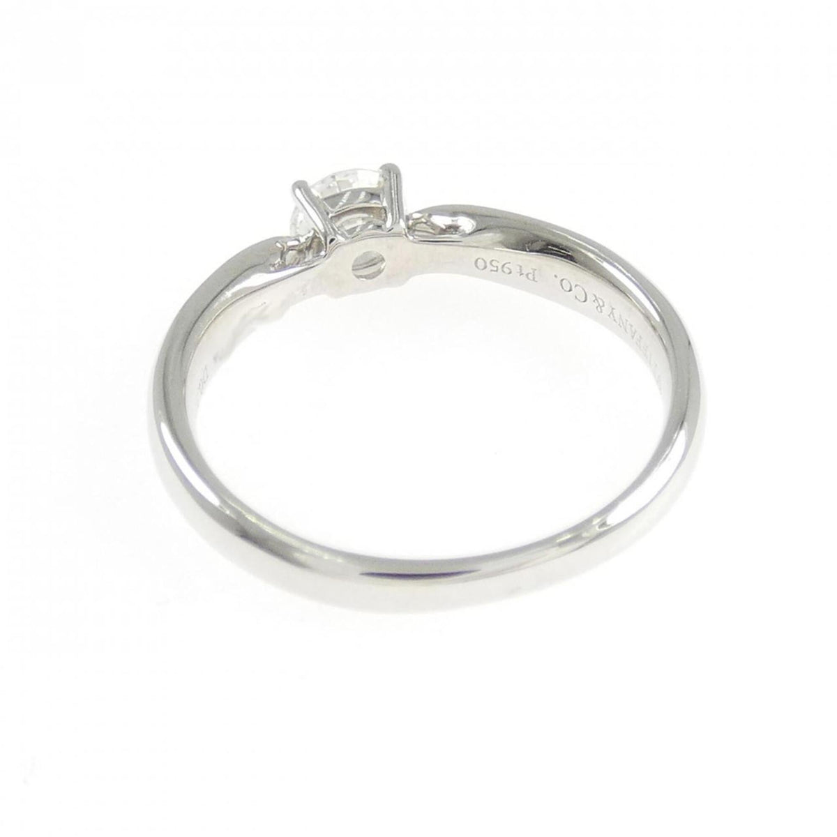 Tiffany Platinum 950 Band Ring (Pre-Owned)