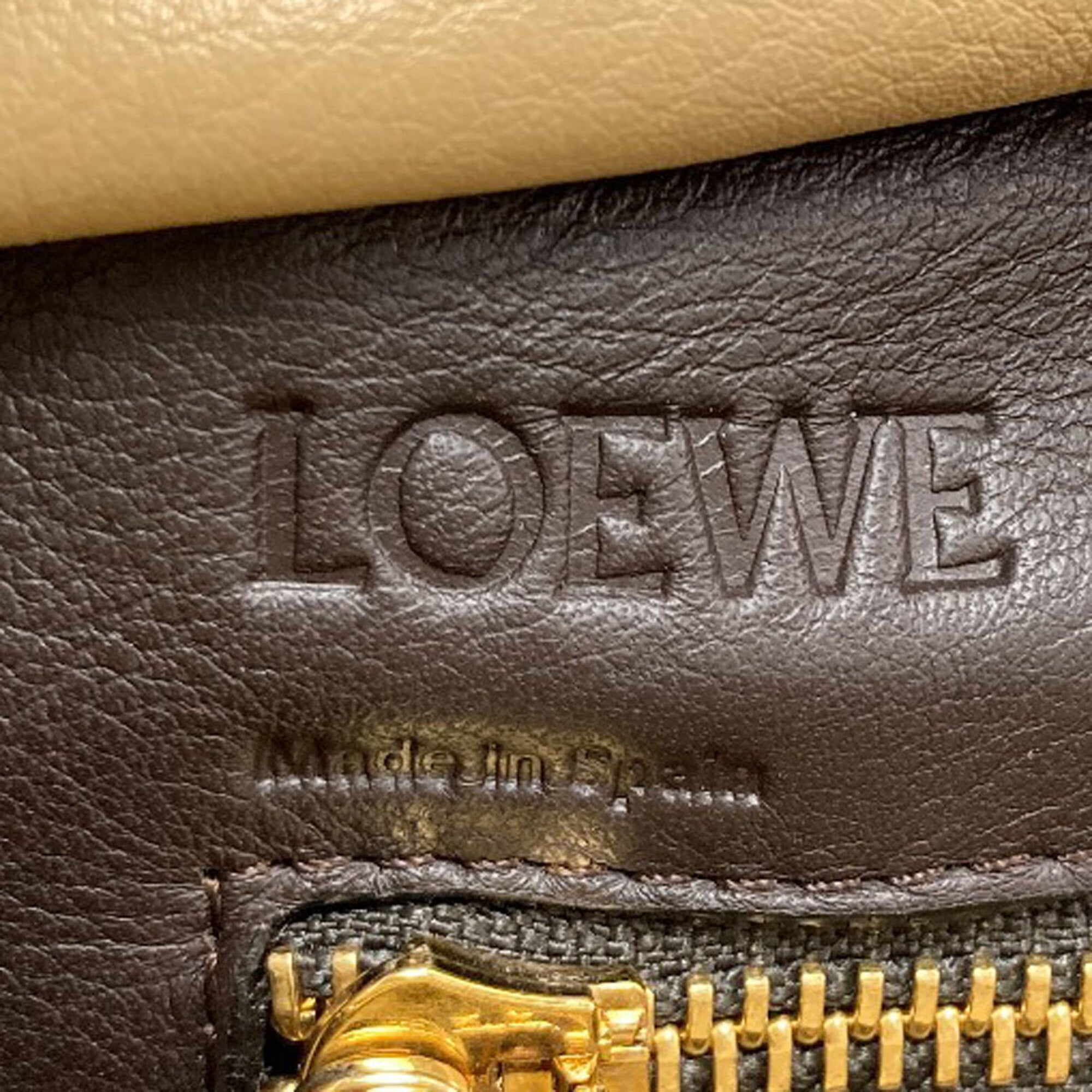 Loewe Brown Suede Handbag (Pre-Owned)