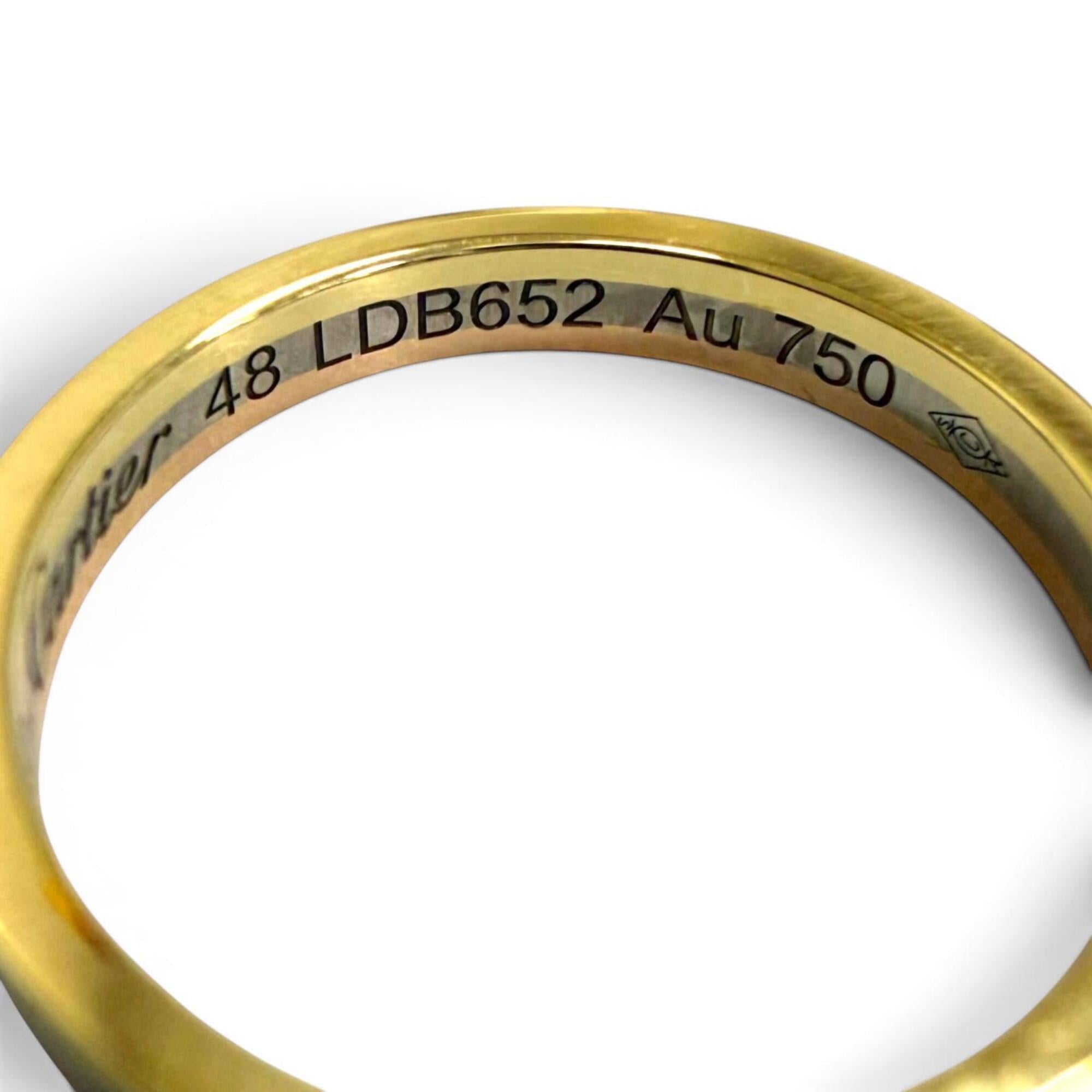 Cartier Pink Gold White Gold Yellow Gold Yellow Gold (18K) Pink Gold (18K) White Gold (18K) Band Ring (Pre-Owned)