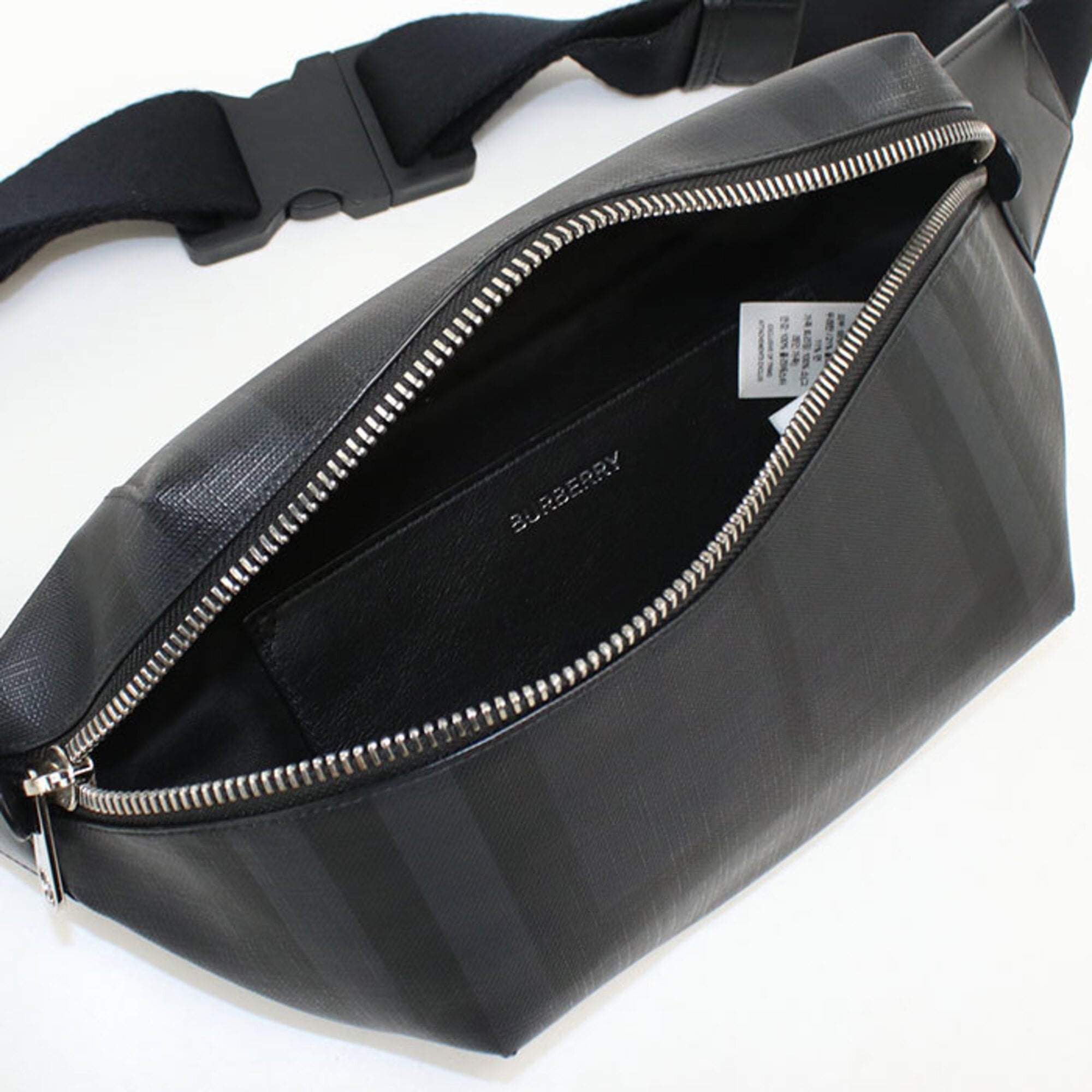 Burberry Black Pvc Sling Bag (Pre-Owned)