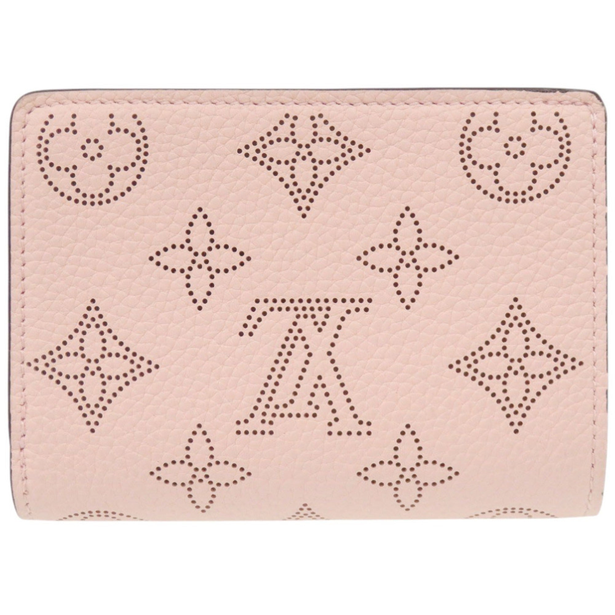 Louis Vuitton Pink Mahina Leather Wallet (Bi-Fold) (Pre-Owned)