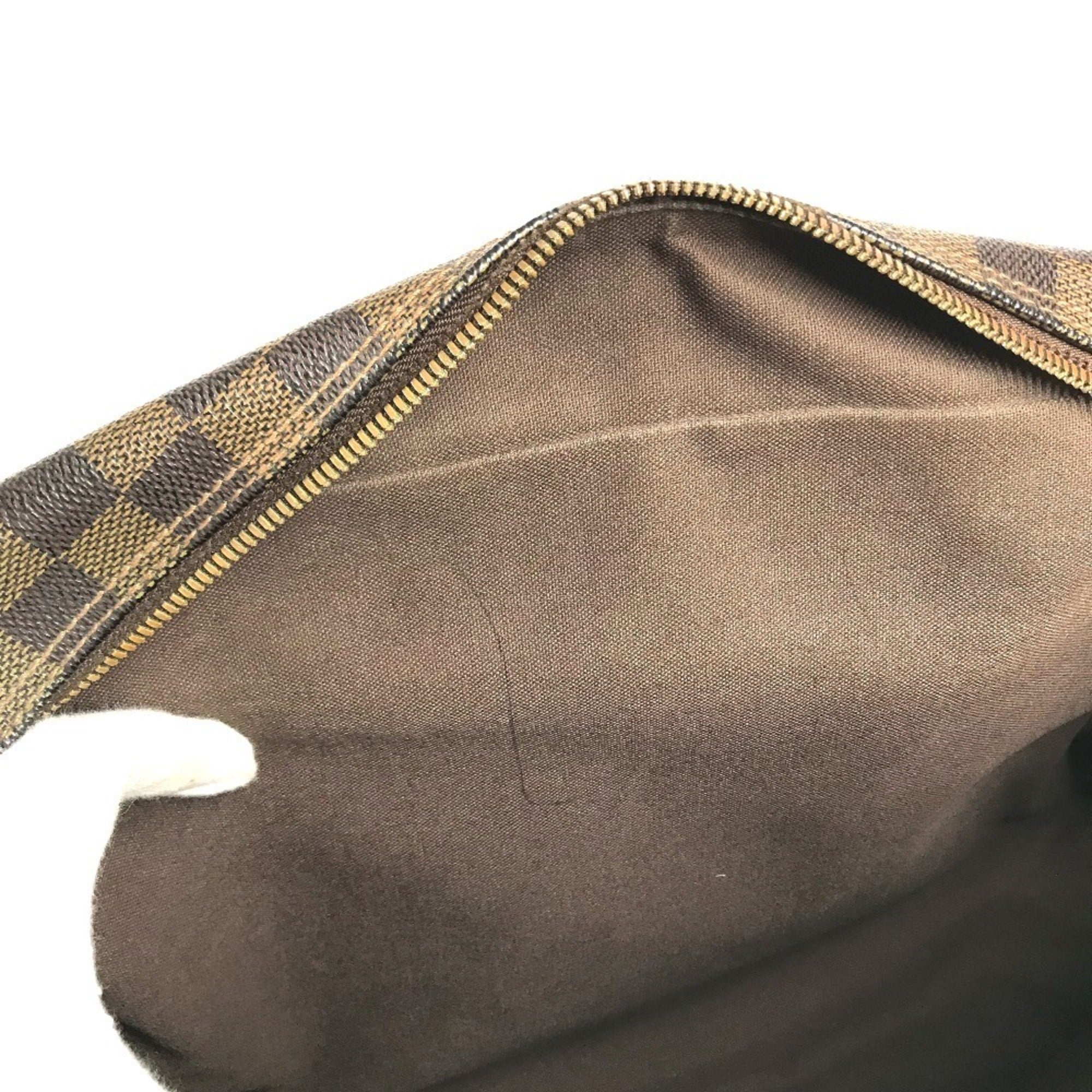 Louis Vuitton Brown Damier Canvas Ebene Galle Damier Canvas Briefcase Handbag Shoulder Bag (Pre-Owned)