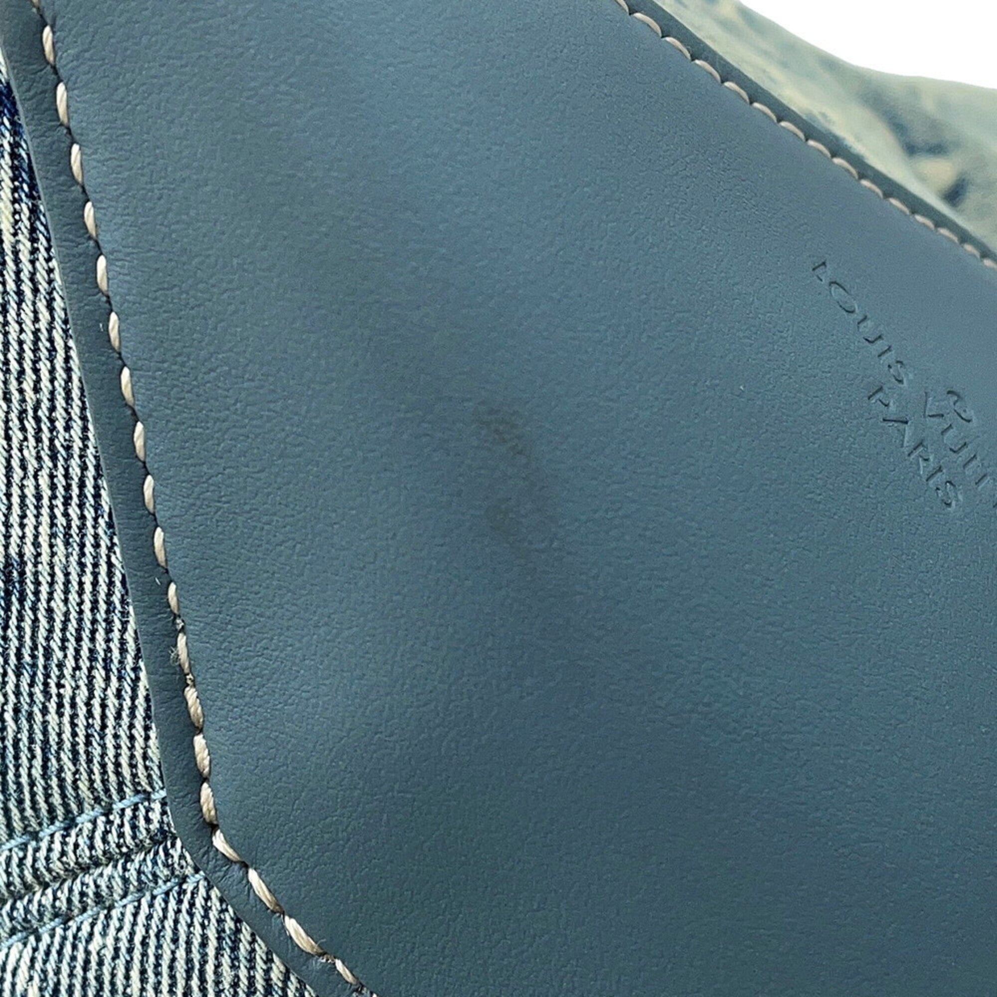 Louis Vuitton Blue Monogram Monogram Handbag Tote Bag (Pre-Owned)