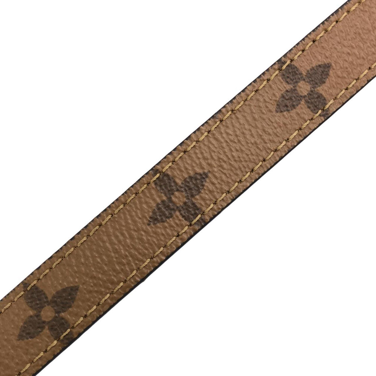 Louis Vuitton Brown Coated Canvas Handbag Pochette (Pre-Owned)