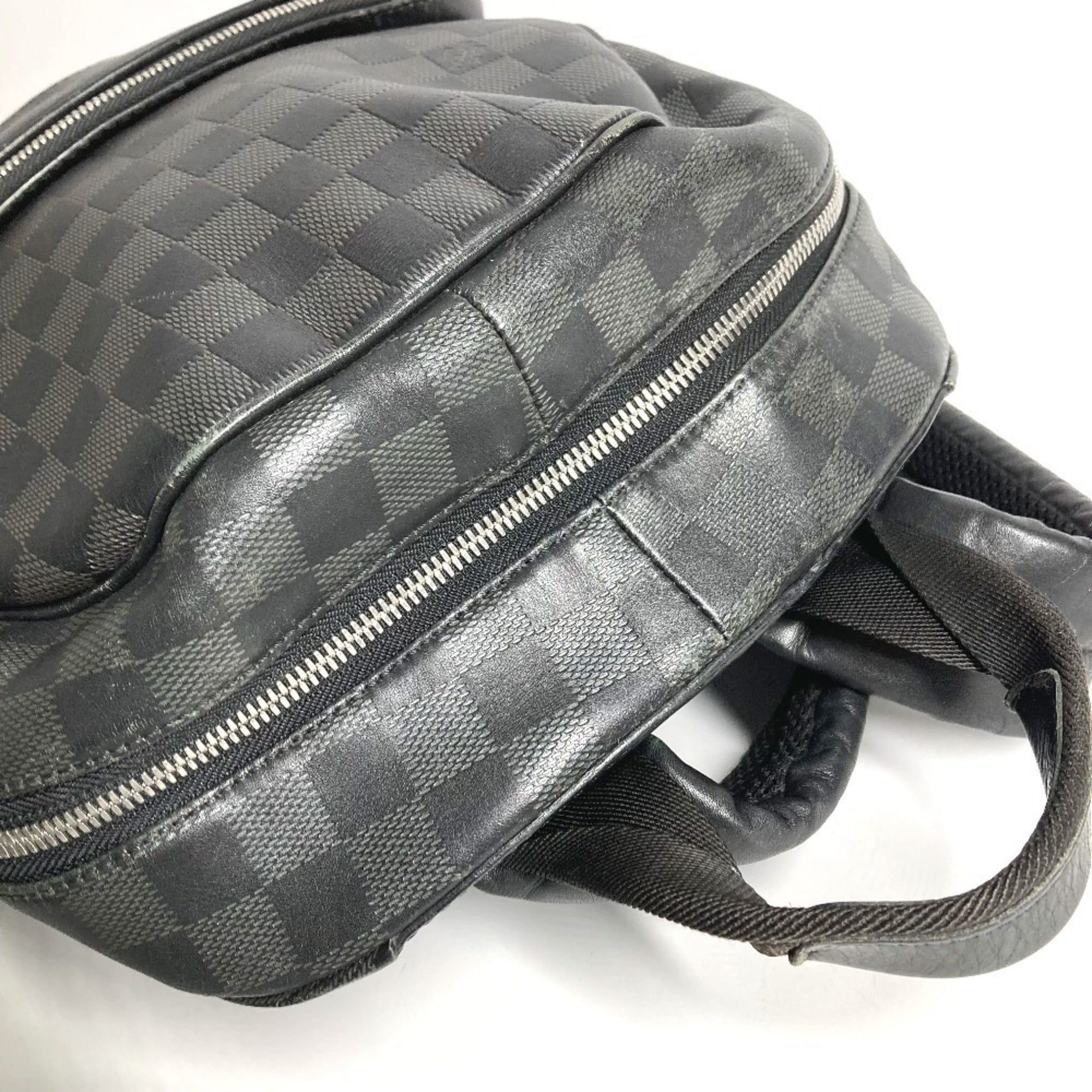 Louis Vuitton Black Damier Infini Leather Backpack (Pre-Owned)