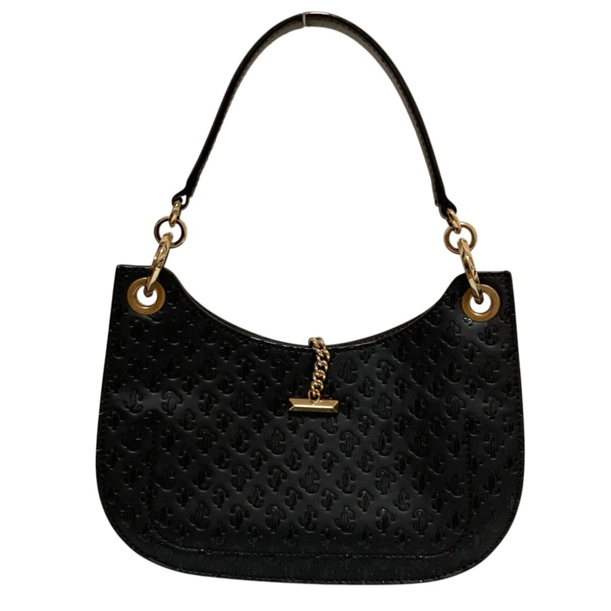 Jimmy Choo Black Leather Handbag (Pre-Owned)