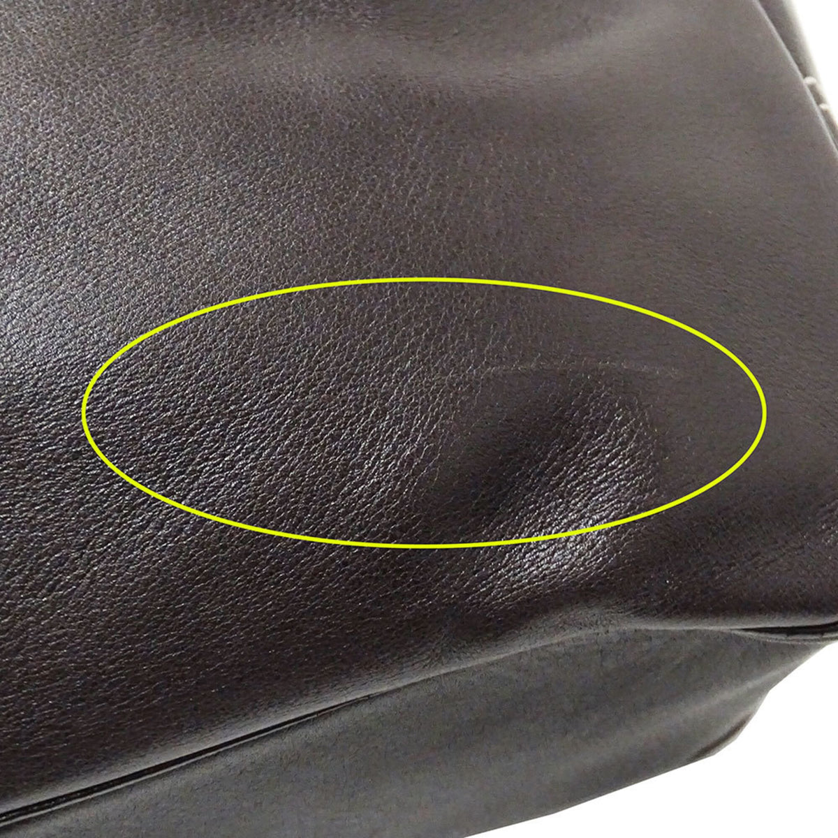Celine Dark Brown Leather Handbag (Pre-Owned)