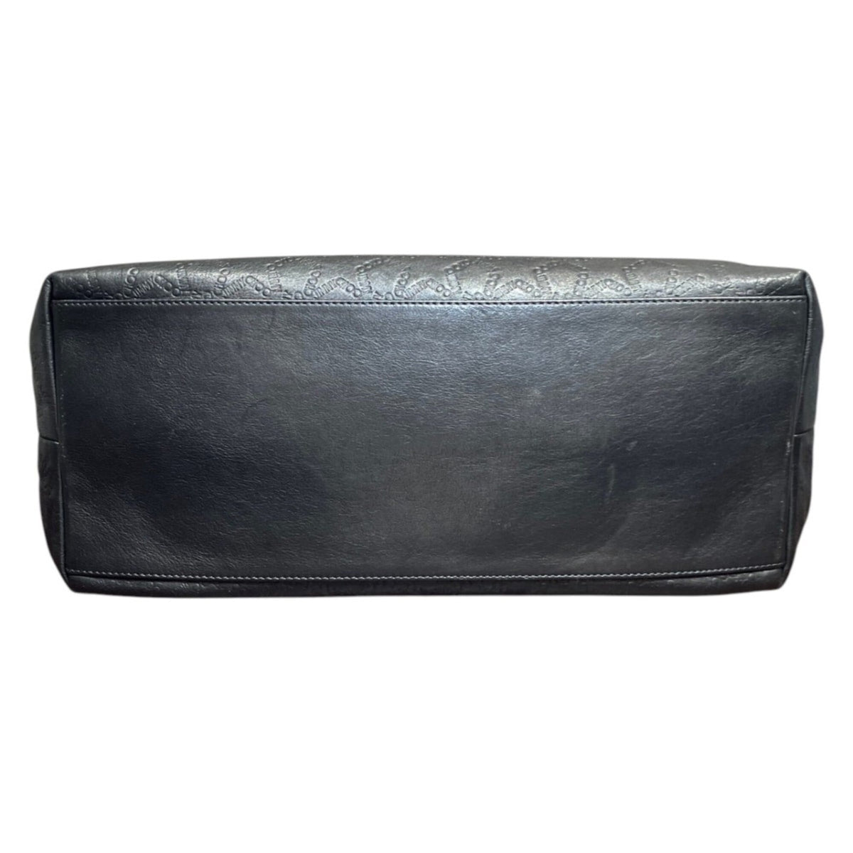 Jimmy Choo Black Leather Tote Bag (Pre-Owned)