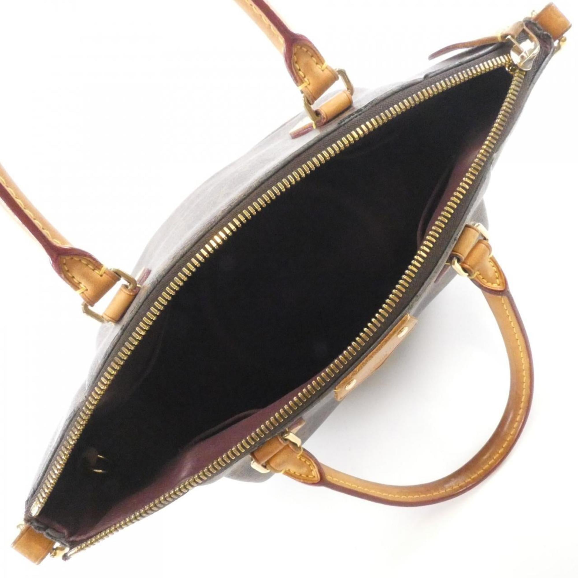Louis Vuitton Brown Coated Canvas Handbag (Pre-Owned)