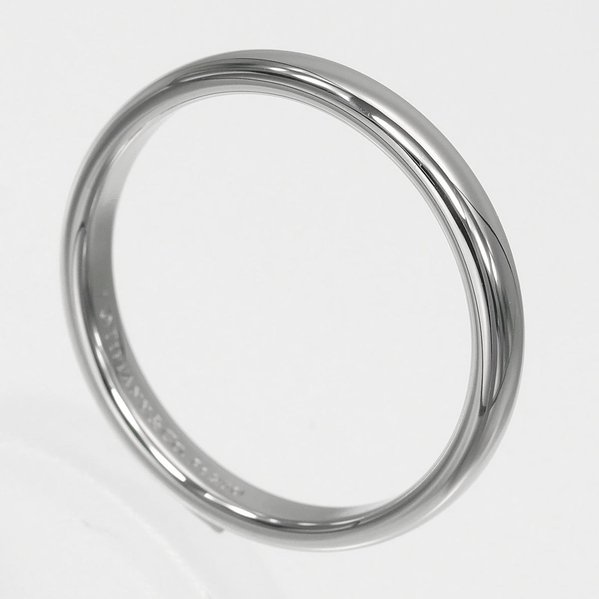 Tiffany Platinum 950 Band Ring (Pre-Owned)