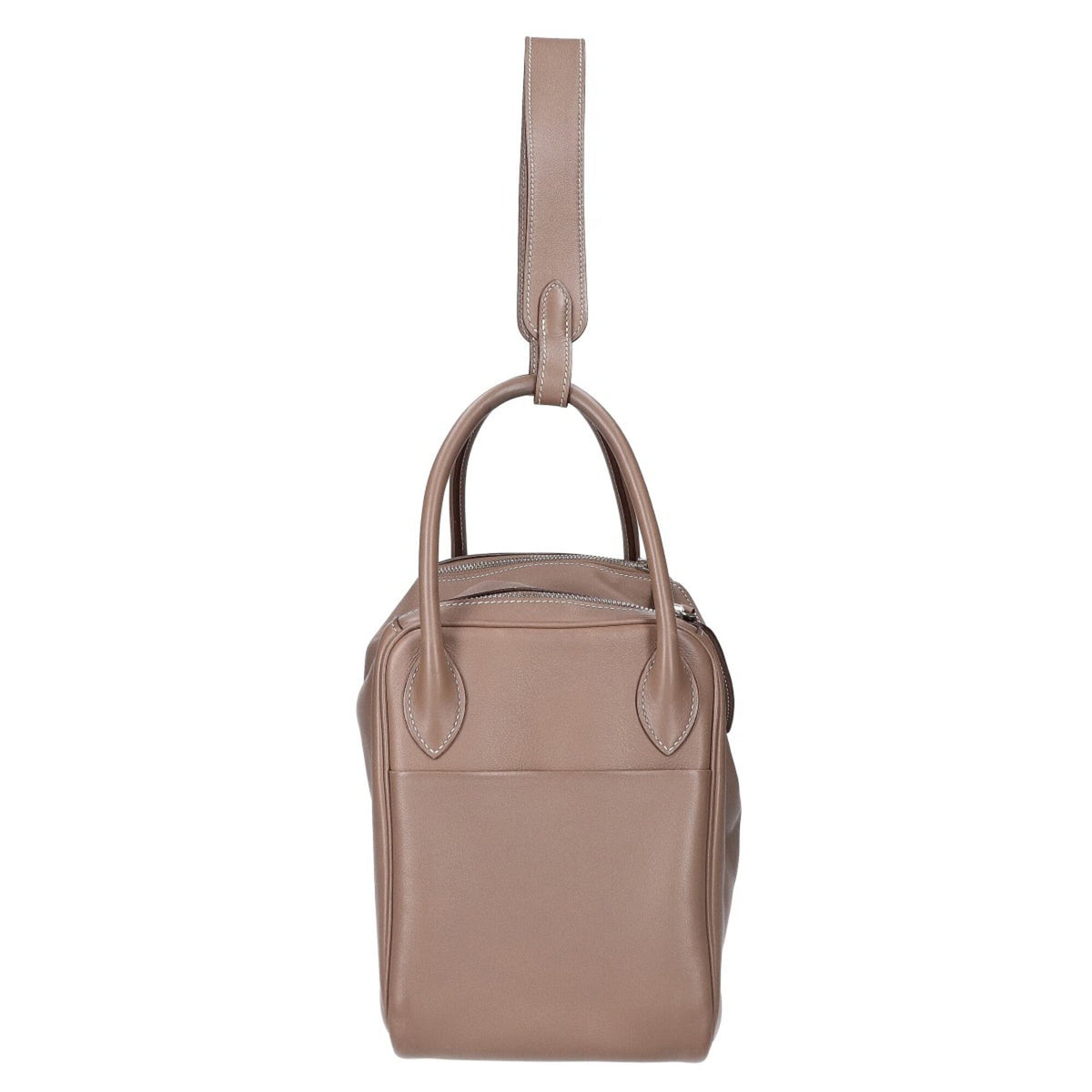 Hermes Etoupe Gray Swift Leather Shoulder Bag (Pre-Owned)