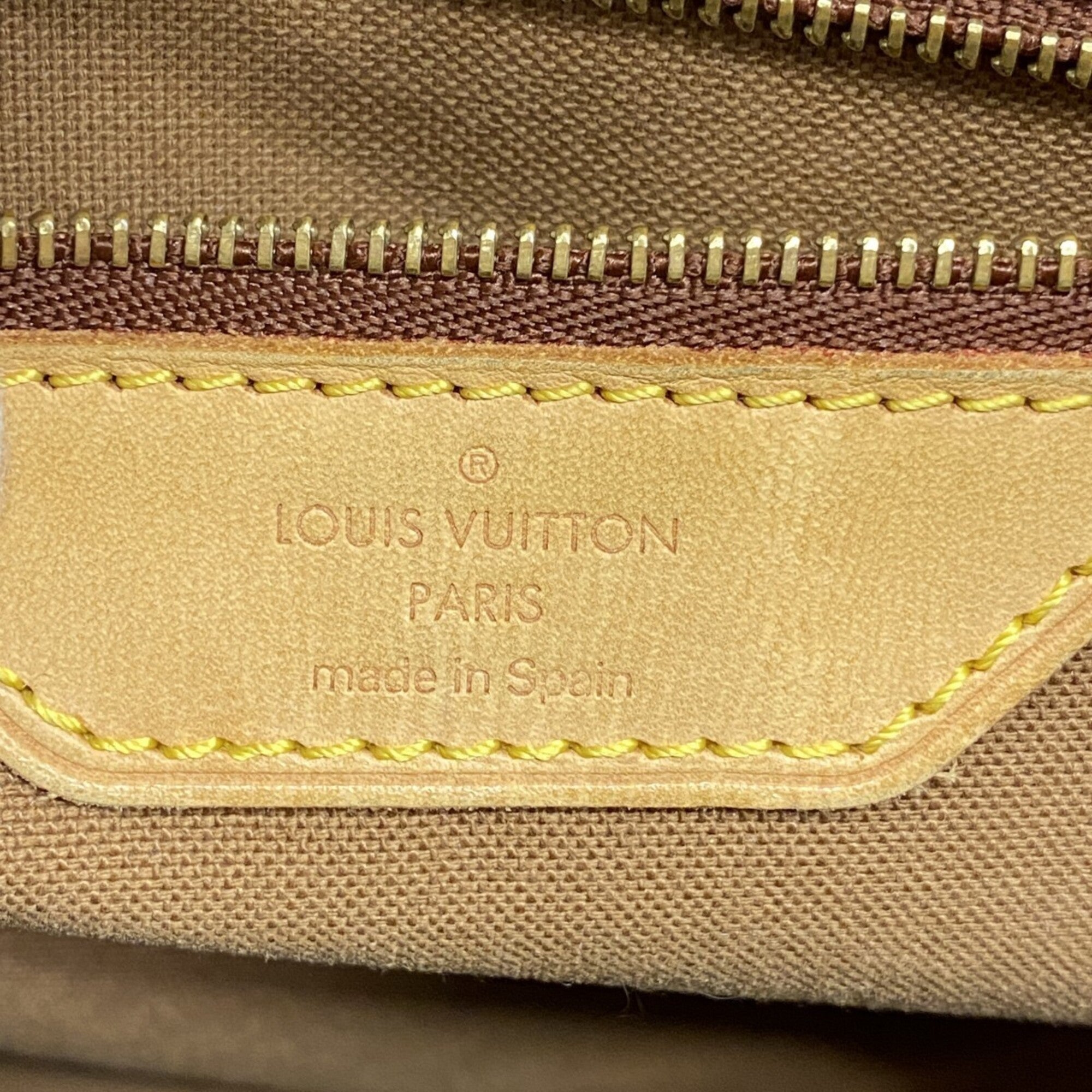 Louis Vuitton Brown Tote Bag (Pre-Owned)