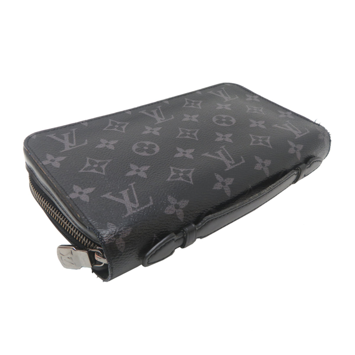Louis Vuitton Black Monogram Eclipse Clutch Bag (Pre-Owned)