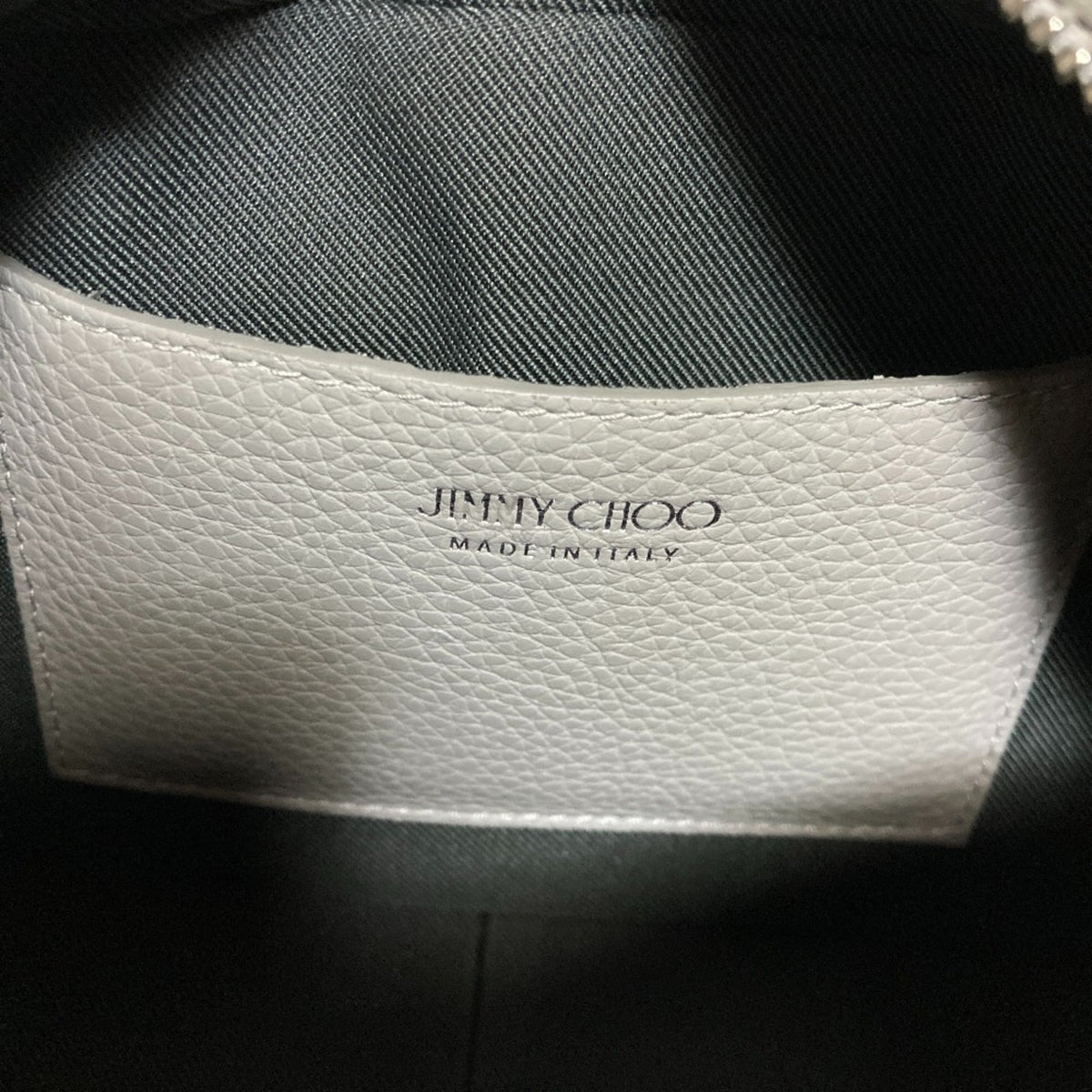 Jimmy Choo Gray Shoulder Bag (Pre-Owned)