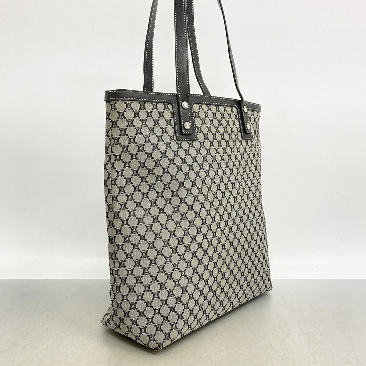Celine Black Nylon Canvas Tote Bag (Pre-Owned)