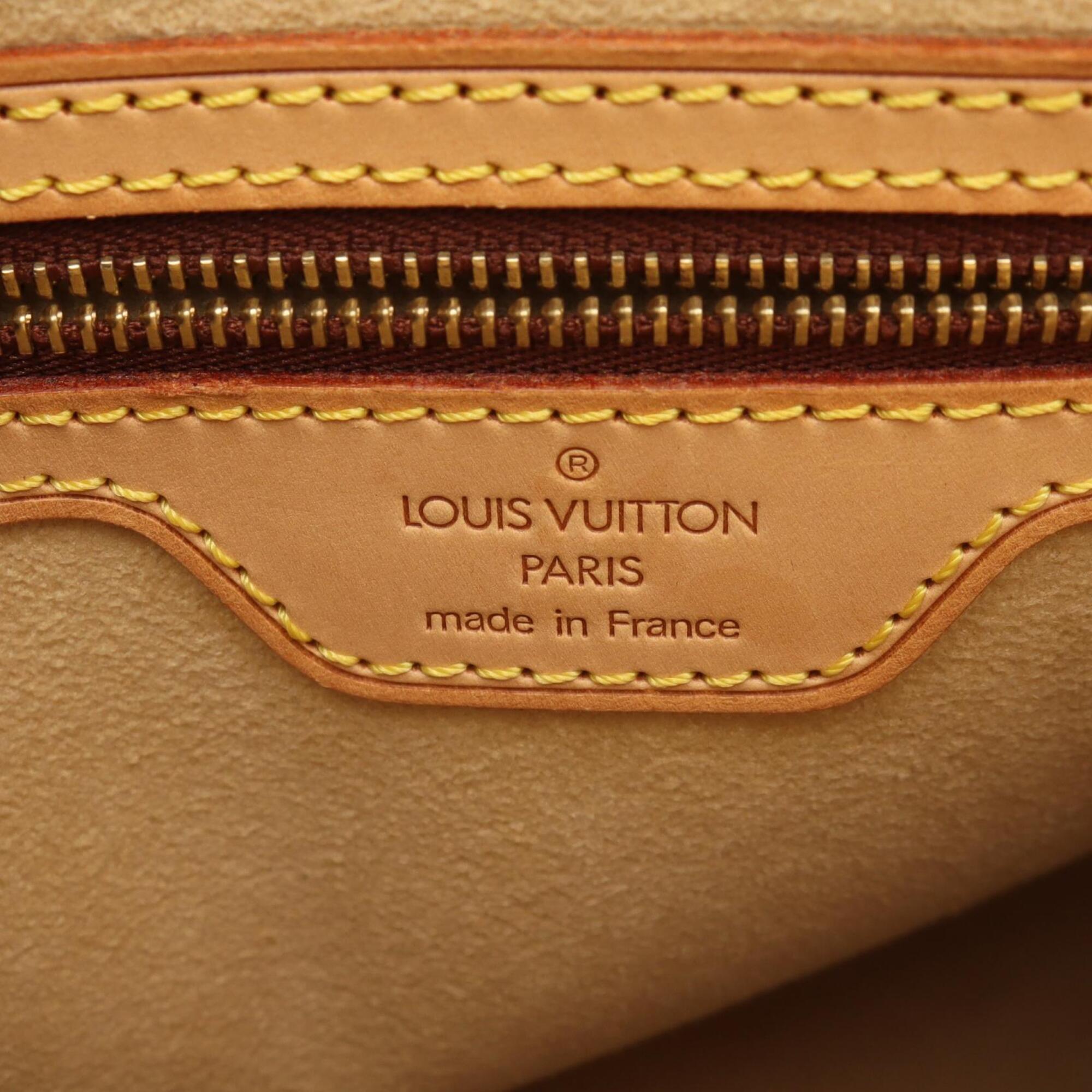 Louis Vuitton Brown Monogram Monogram Leather Handbag Shoulder Bag (Pre-Owned)