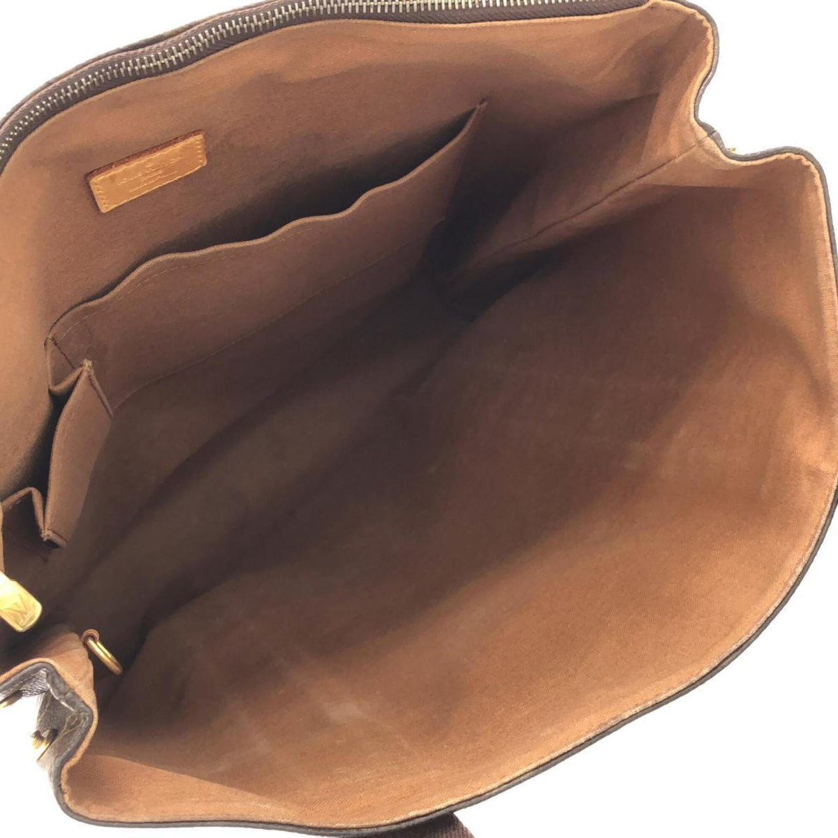 Louis Vuitton Marron Coated Canvas Handbag (Pre-Owned)