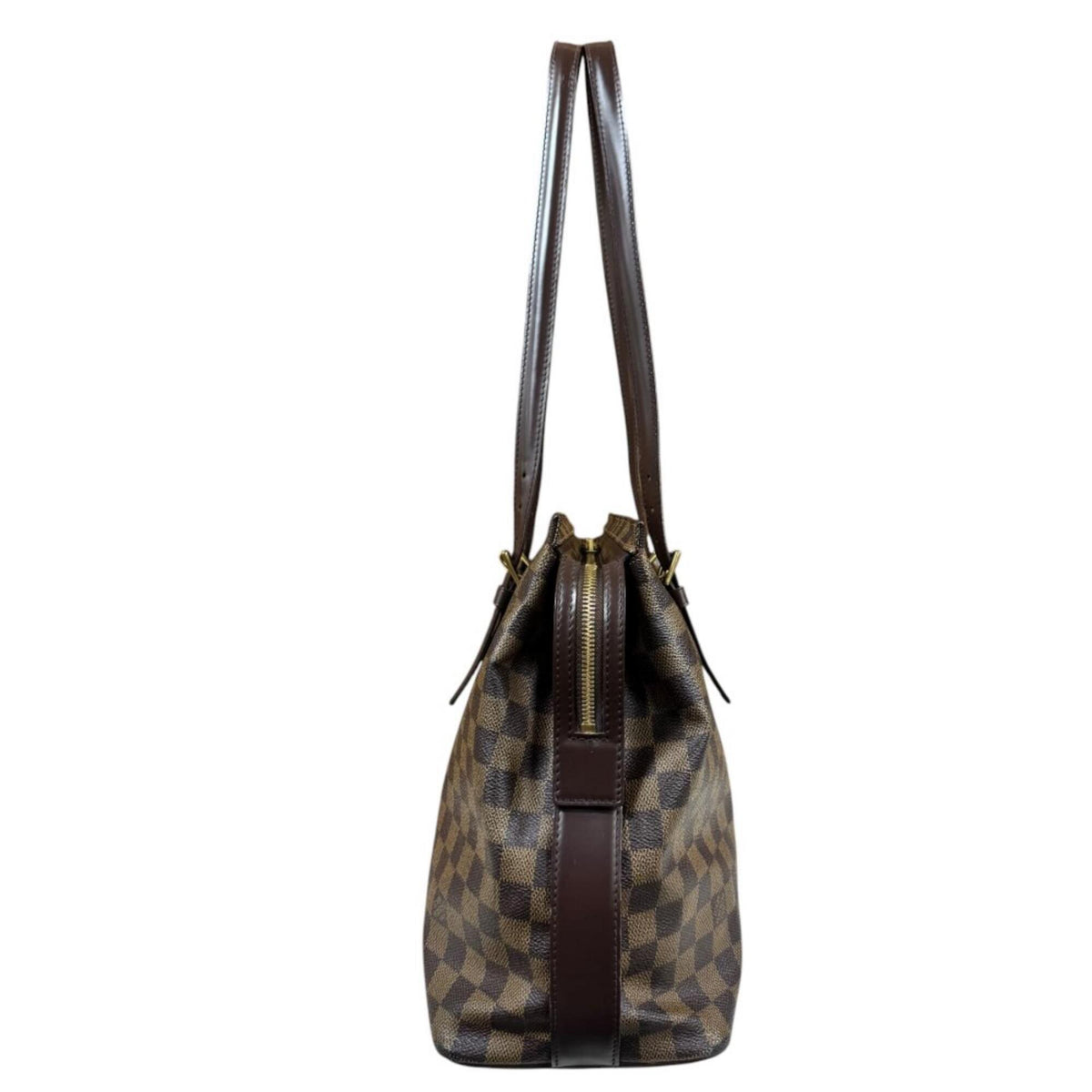 Louis Vuitton Brown Damier Canvas Ebene Galle Or Damier Canvas Tote Bag (Pre-Owned)