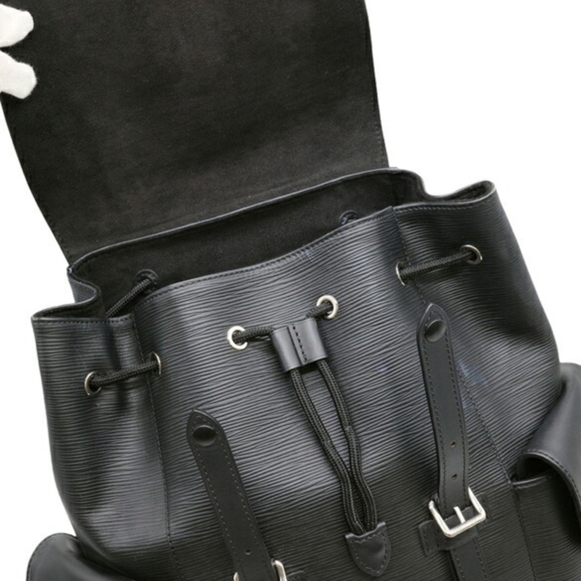Louis Vuitton Black Epi Leather Backpack (Pre-Owned)